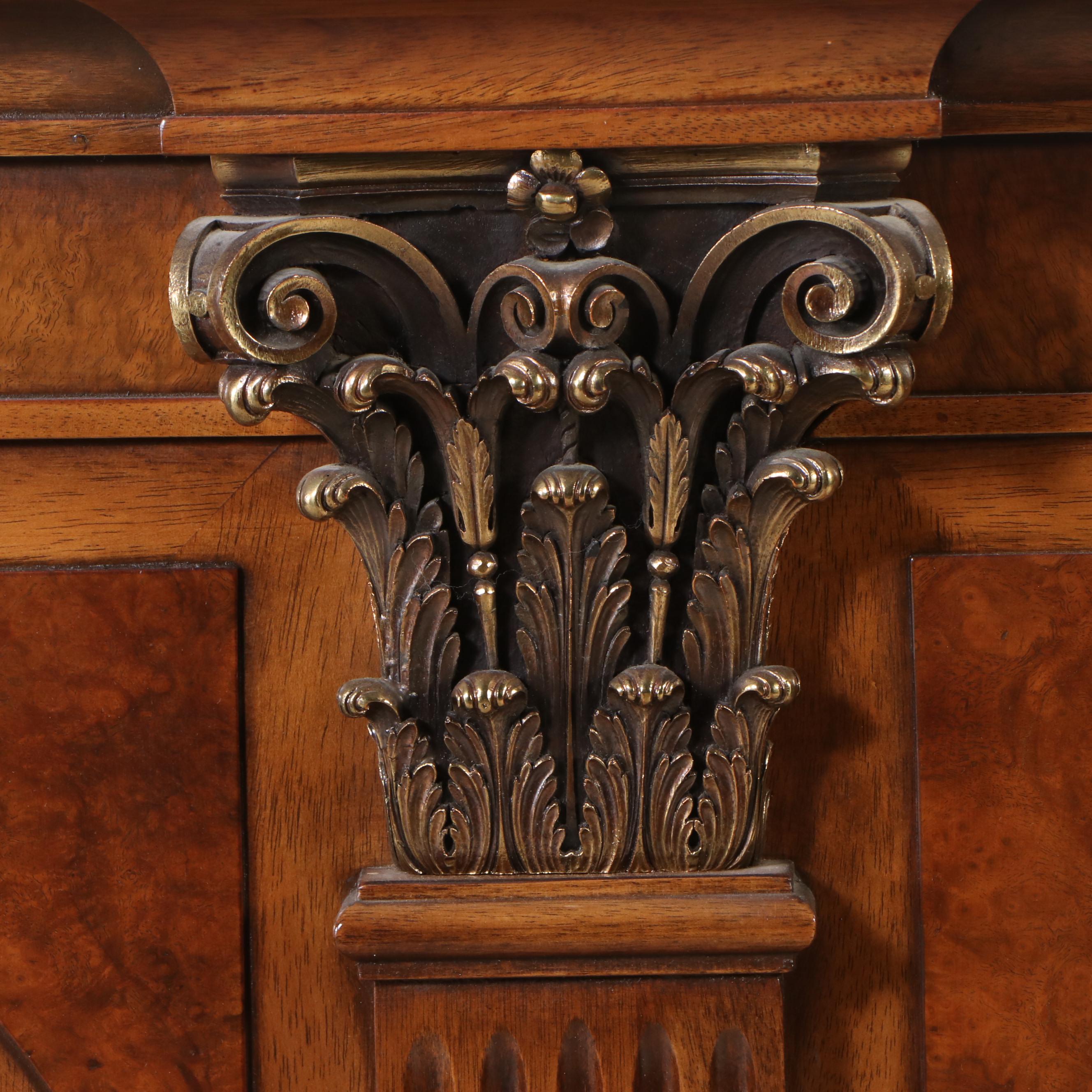 Romweber "Monarch" Mahogany Finish China Cabinet