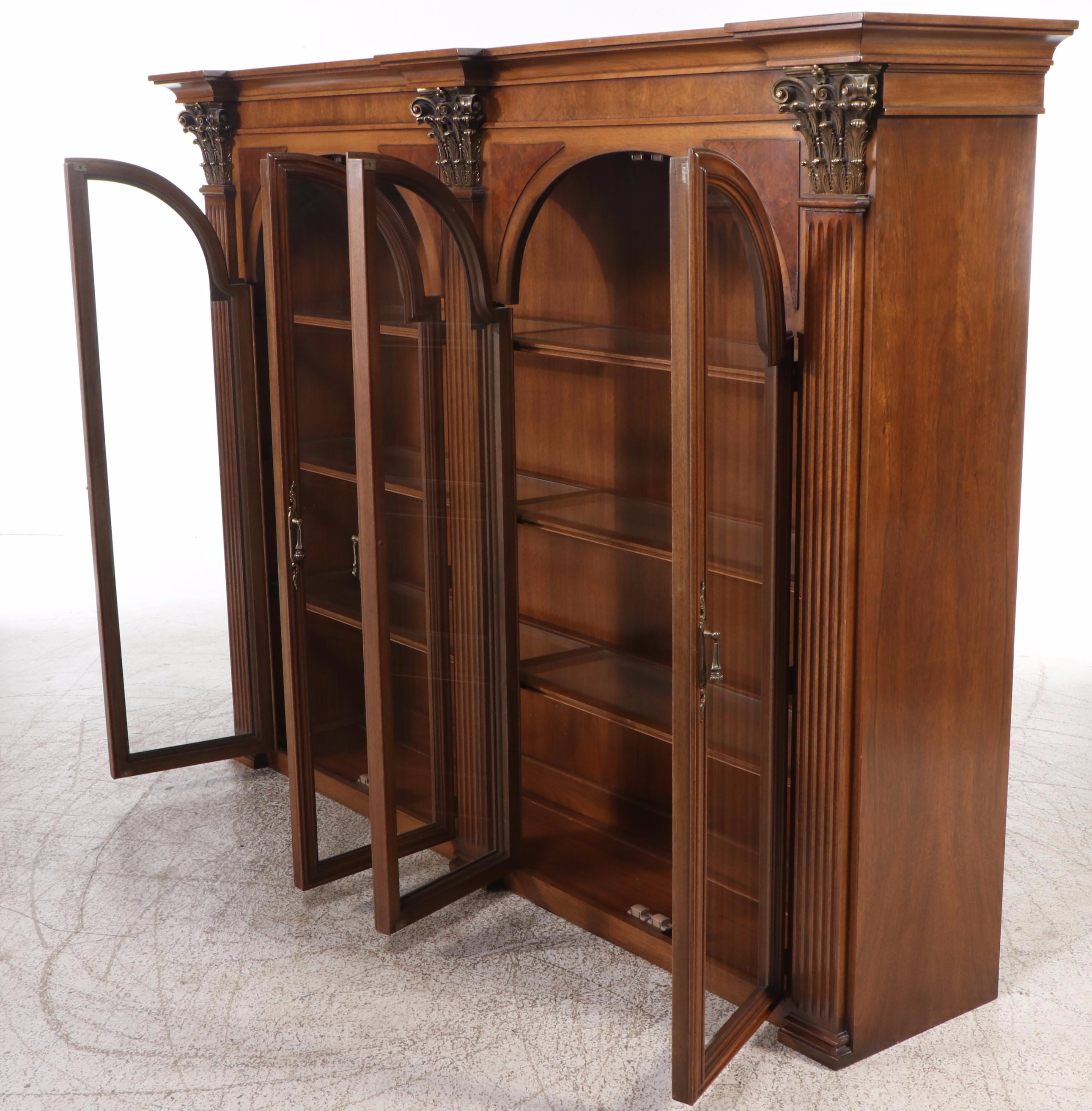 Romweber "Monarch" Mahogany Finish China Cabinet
