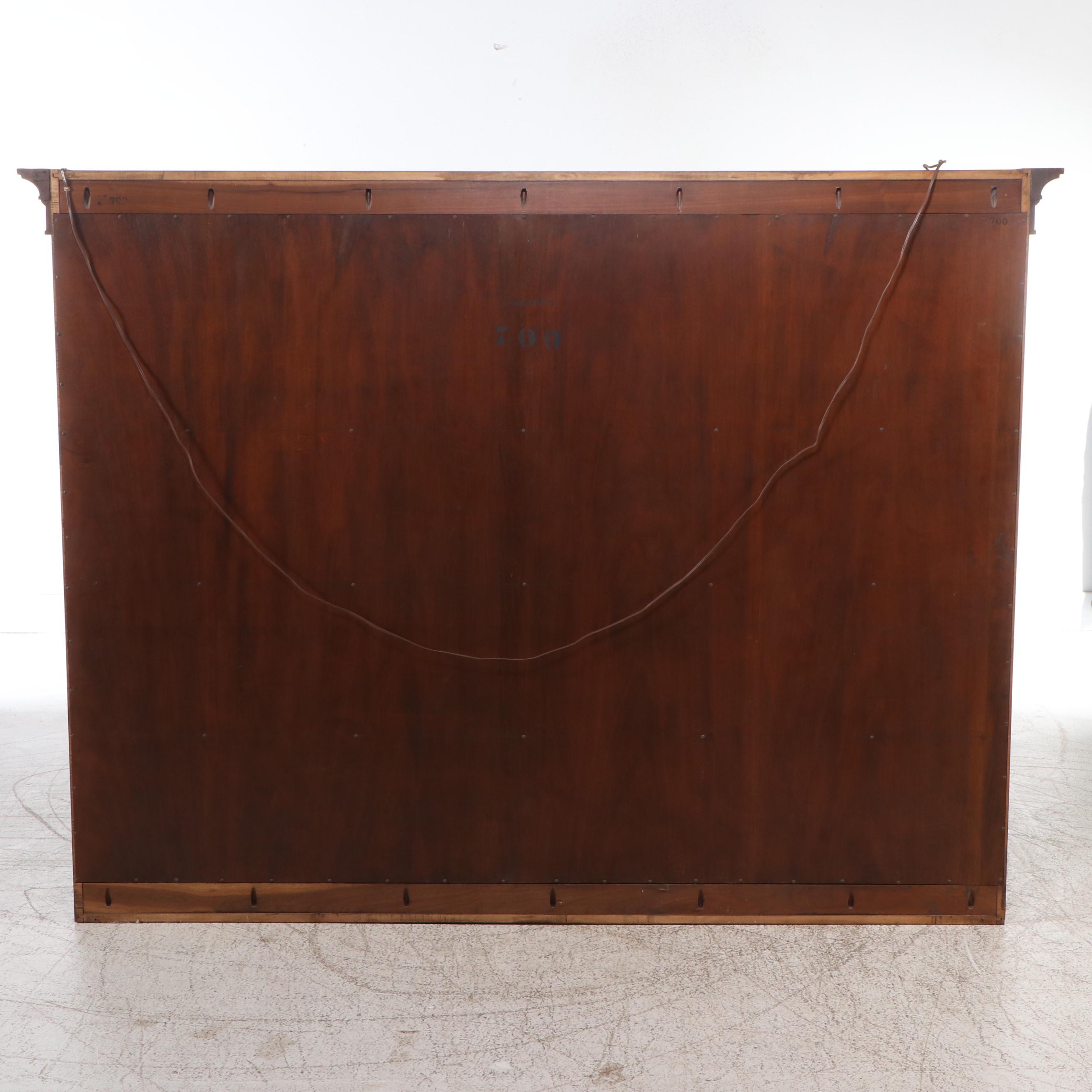 Romweber "Monarch" Mahogany Finish China Cabinet