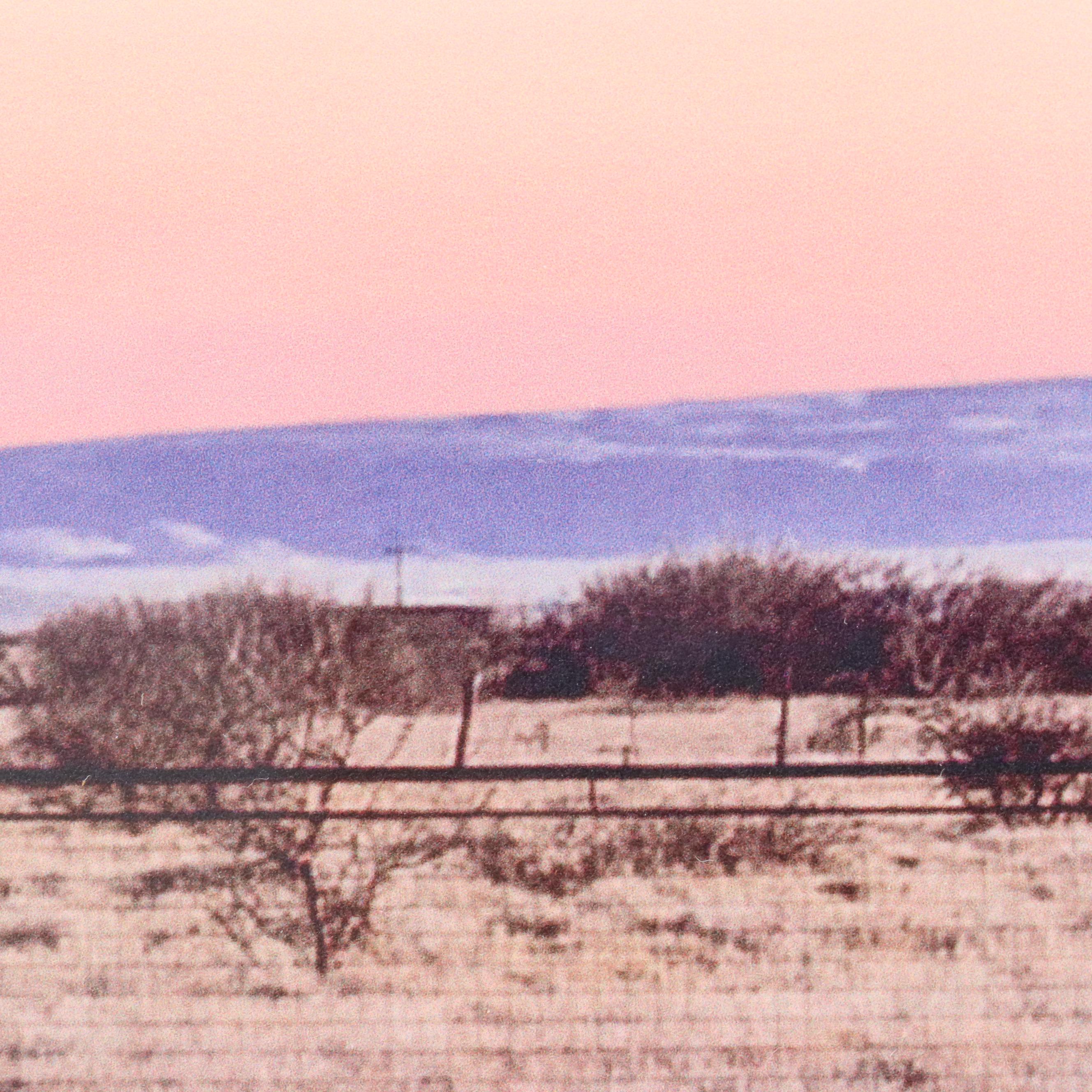 Giclée Depicting Prada Marfa Installation, Texas