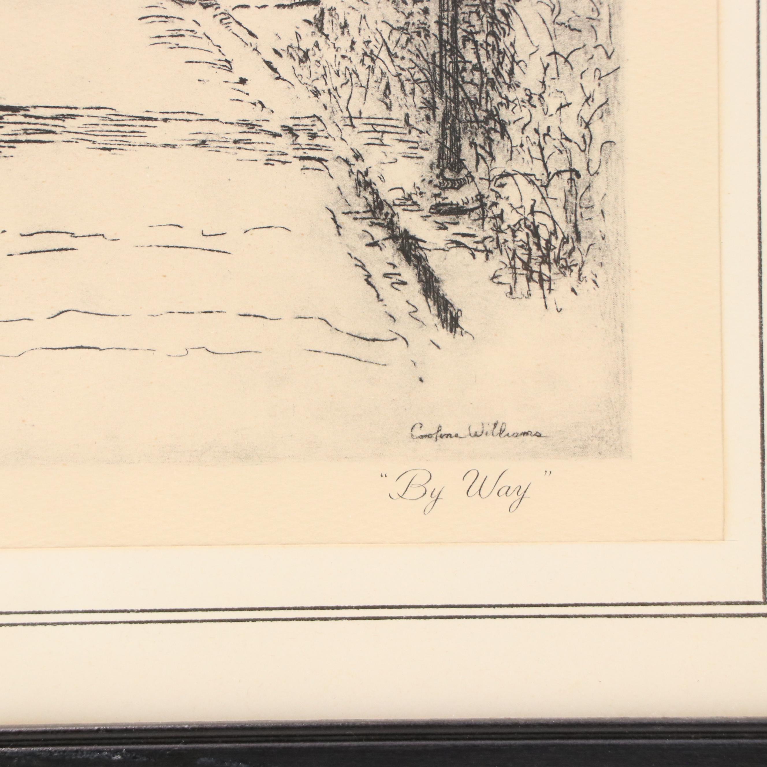 Halftone Prints After Caroline Williams "By Way" and More, 1961 - 1962