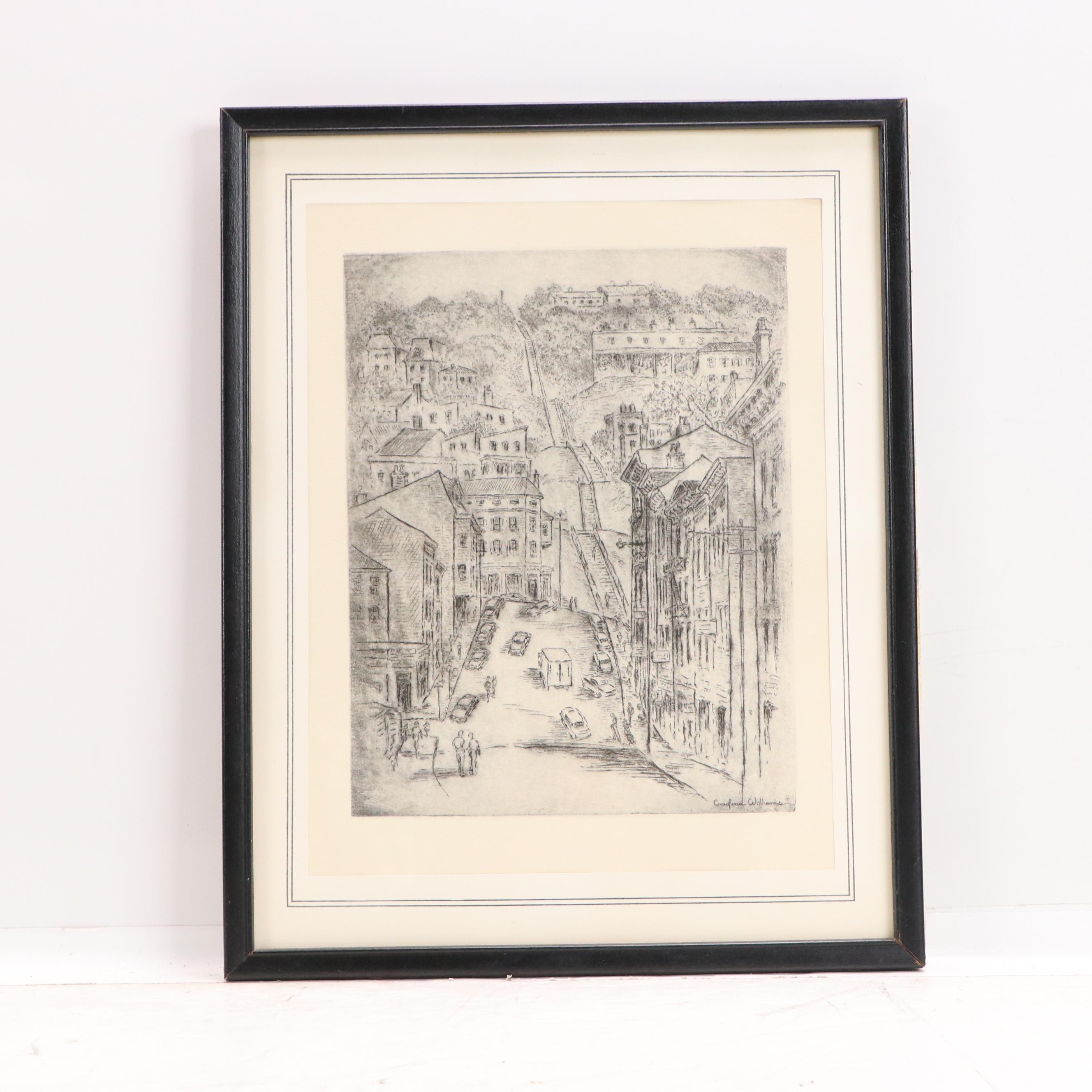 Halftone Prints After Caroline Williams "By Way" and More, 1961 - 1962