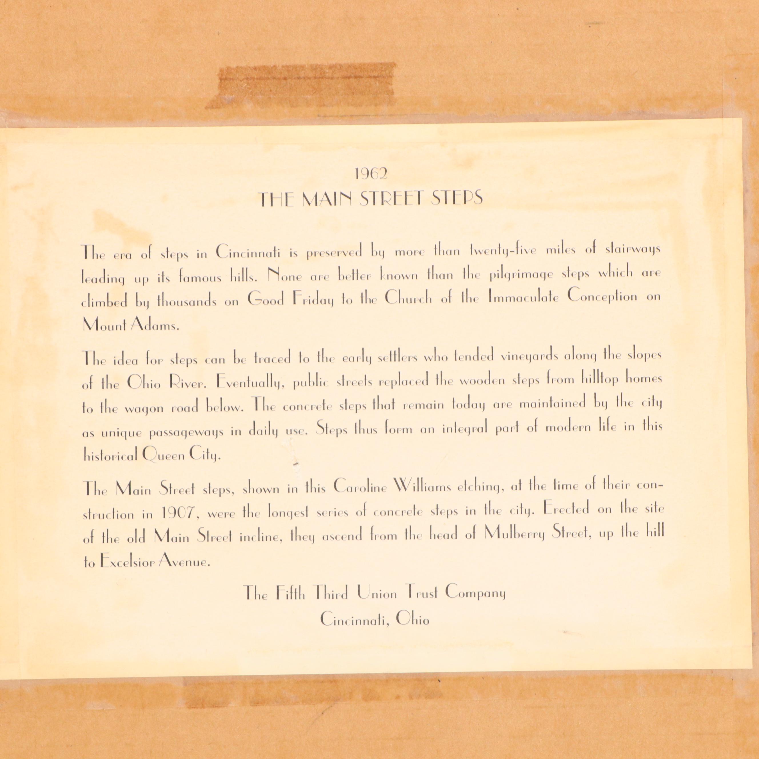 Halftone Prints After Caroline Williams "By Way" and More, 1961 - 1962