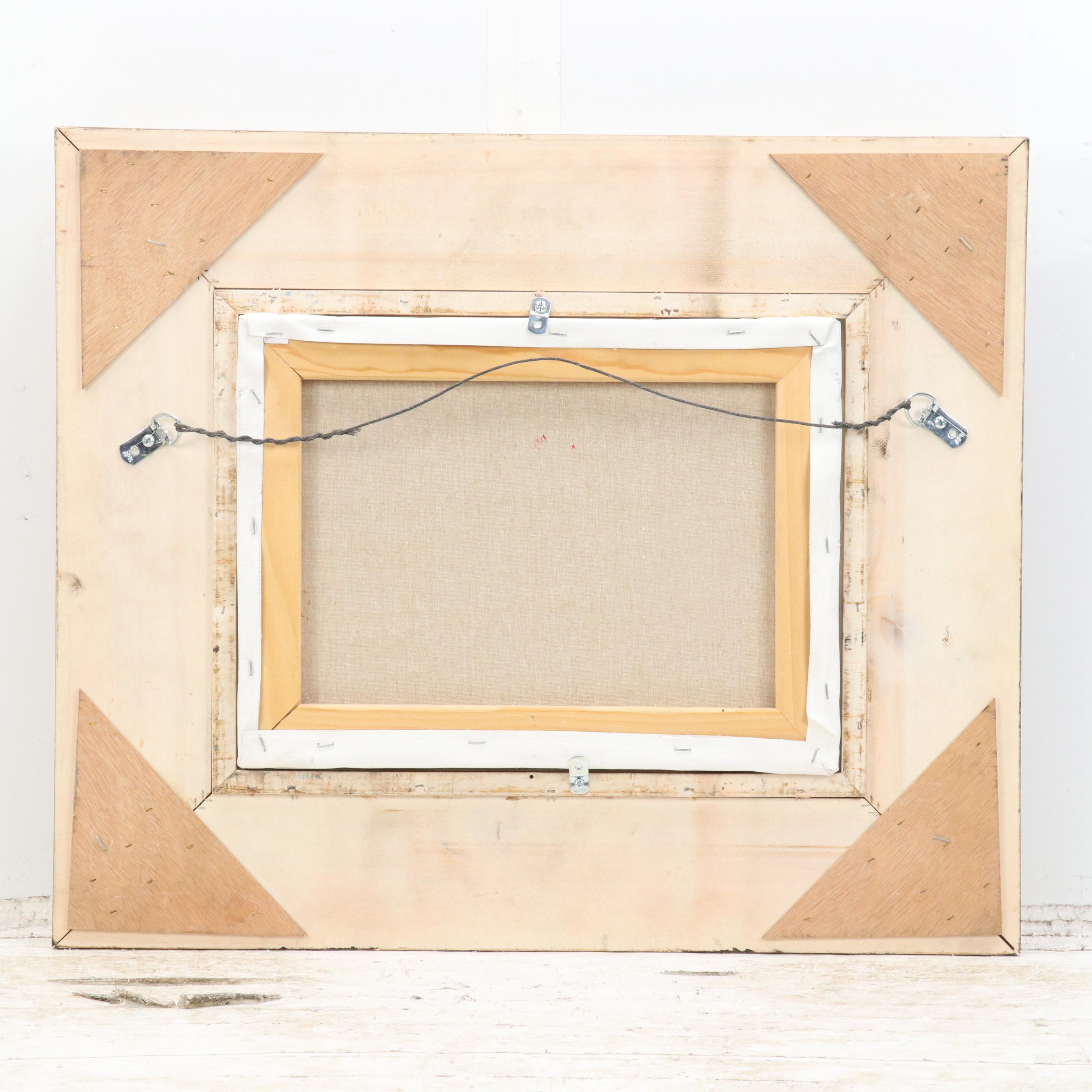 Morgan (Sun-Ki Back) Oil Painting of Venetian Canal Scene , 21st Century