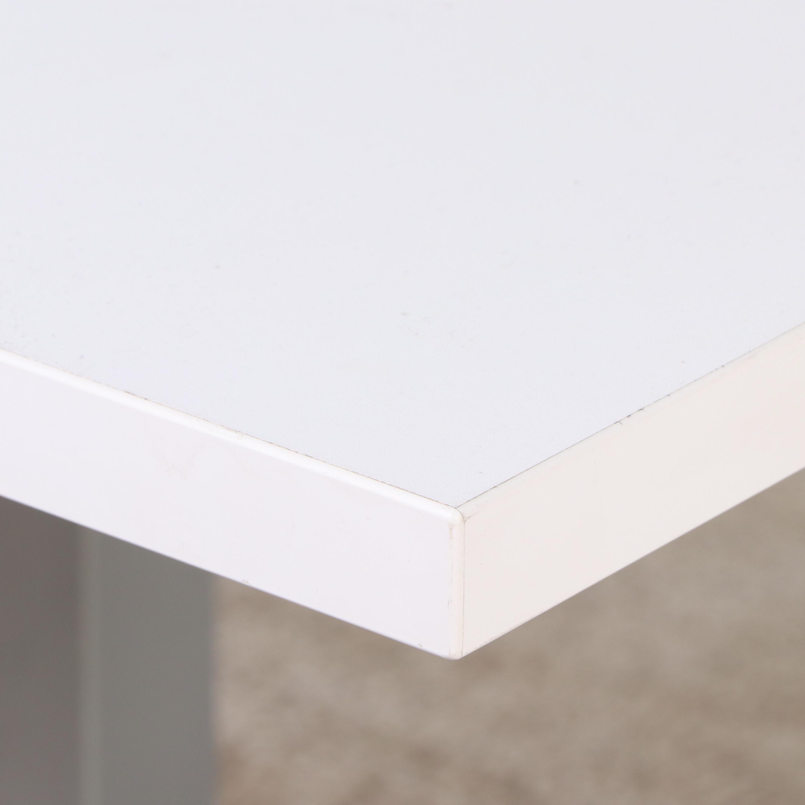 Knoll Contemporary Laminate Table with Metal Frame