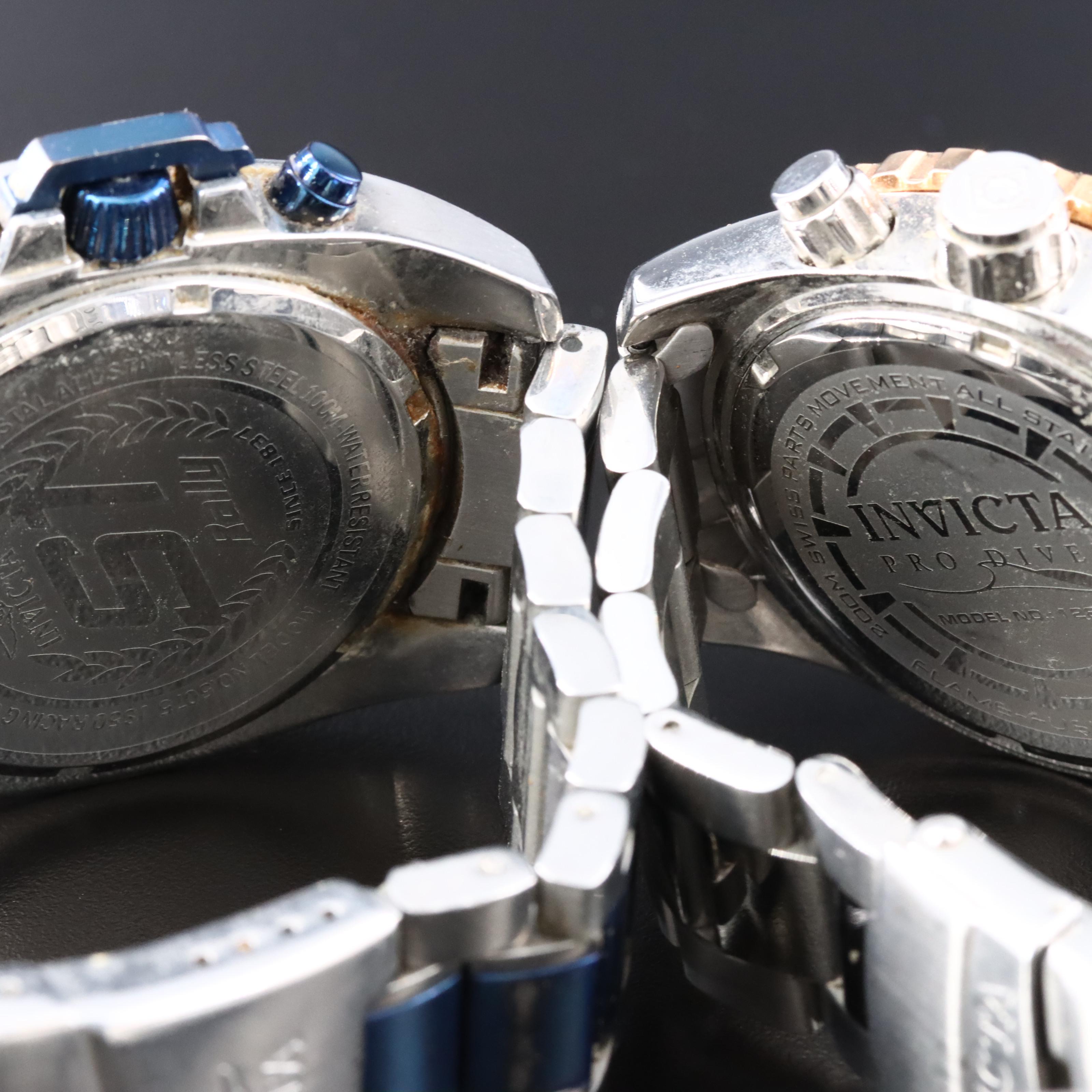 Invicta Reserve Diver, Pro Diver and S1 Rally Watches