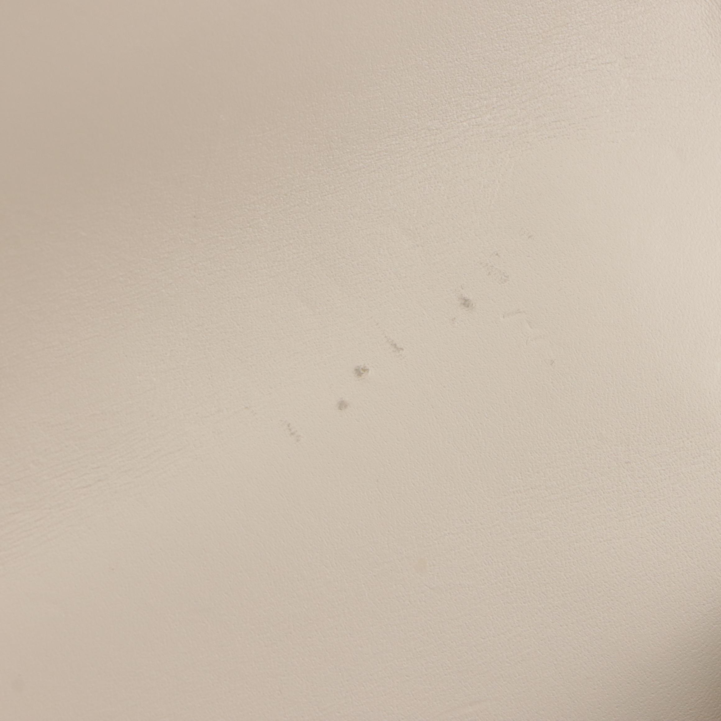 Gucci Mini Sylvie Two-Way Bag in Web Striped White Calfskin Leather