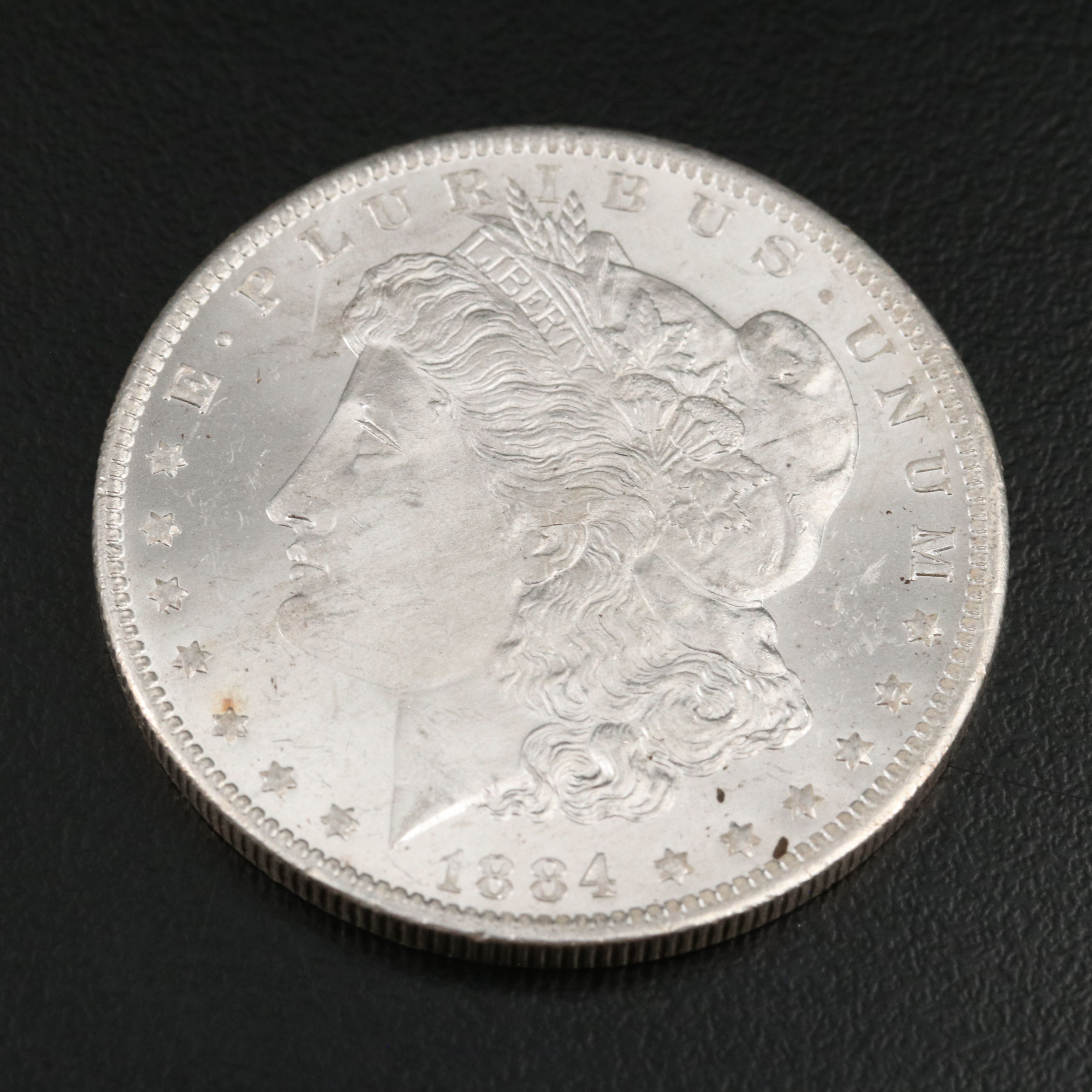 1884-O and 1885-O Morgan silver Dollars