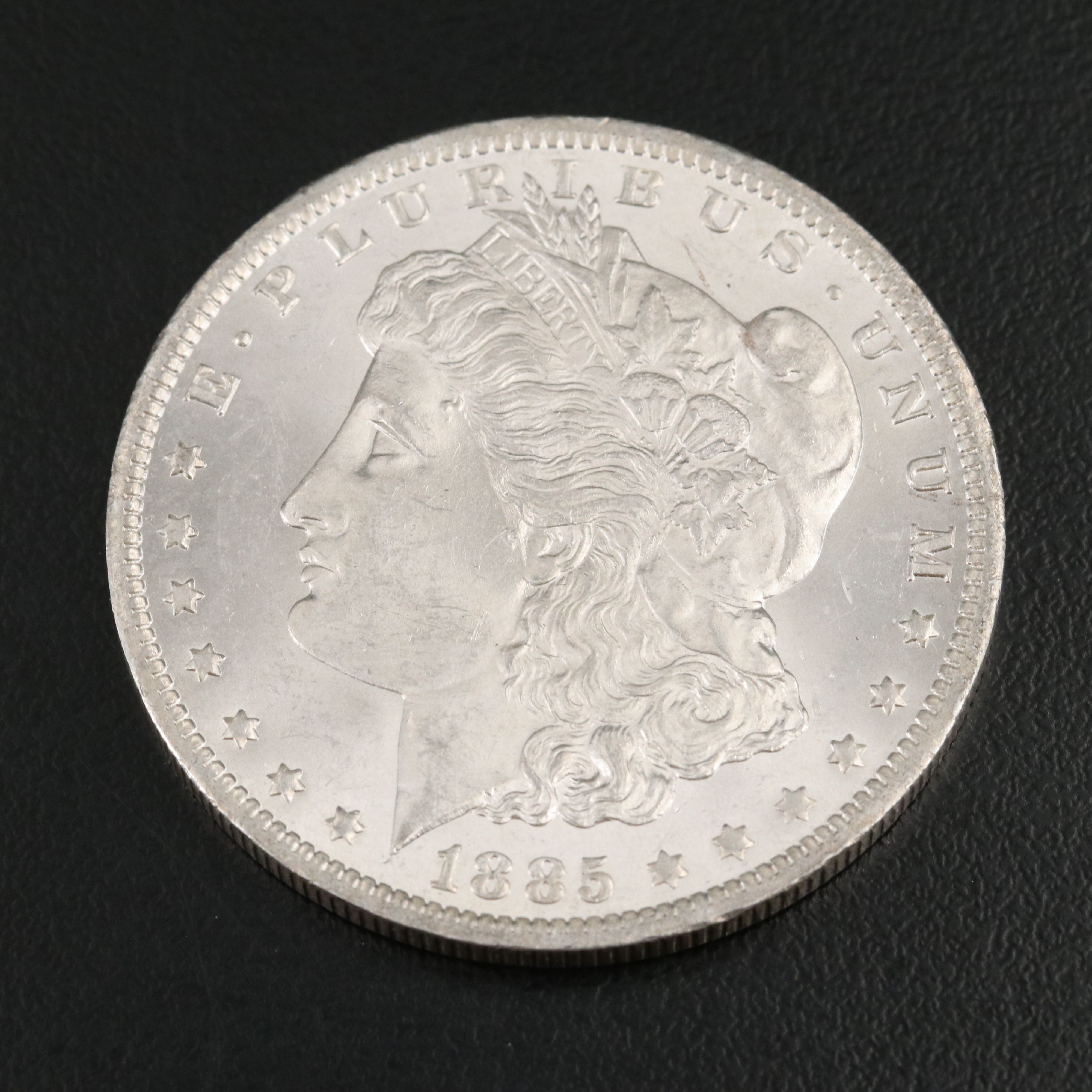 1884-O and 1885-O Morgan silver Dollars