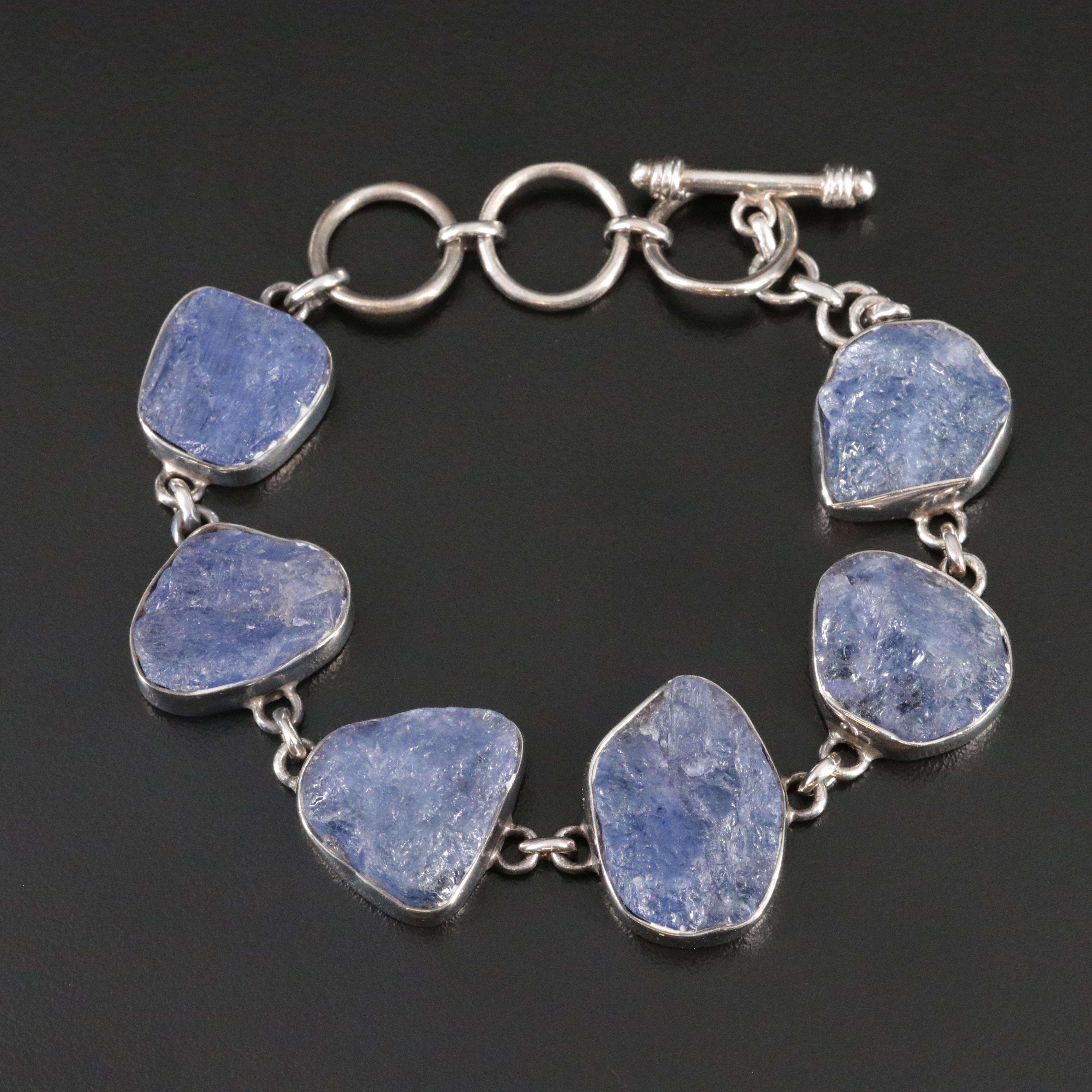 Sterling Tanzanite Bracelet