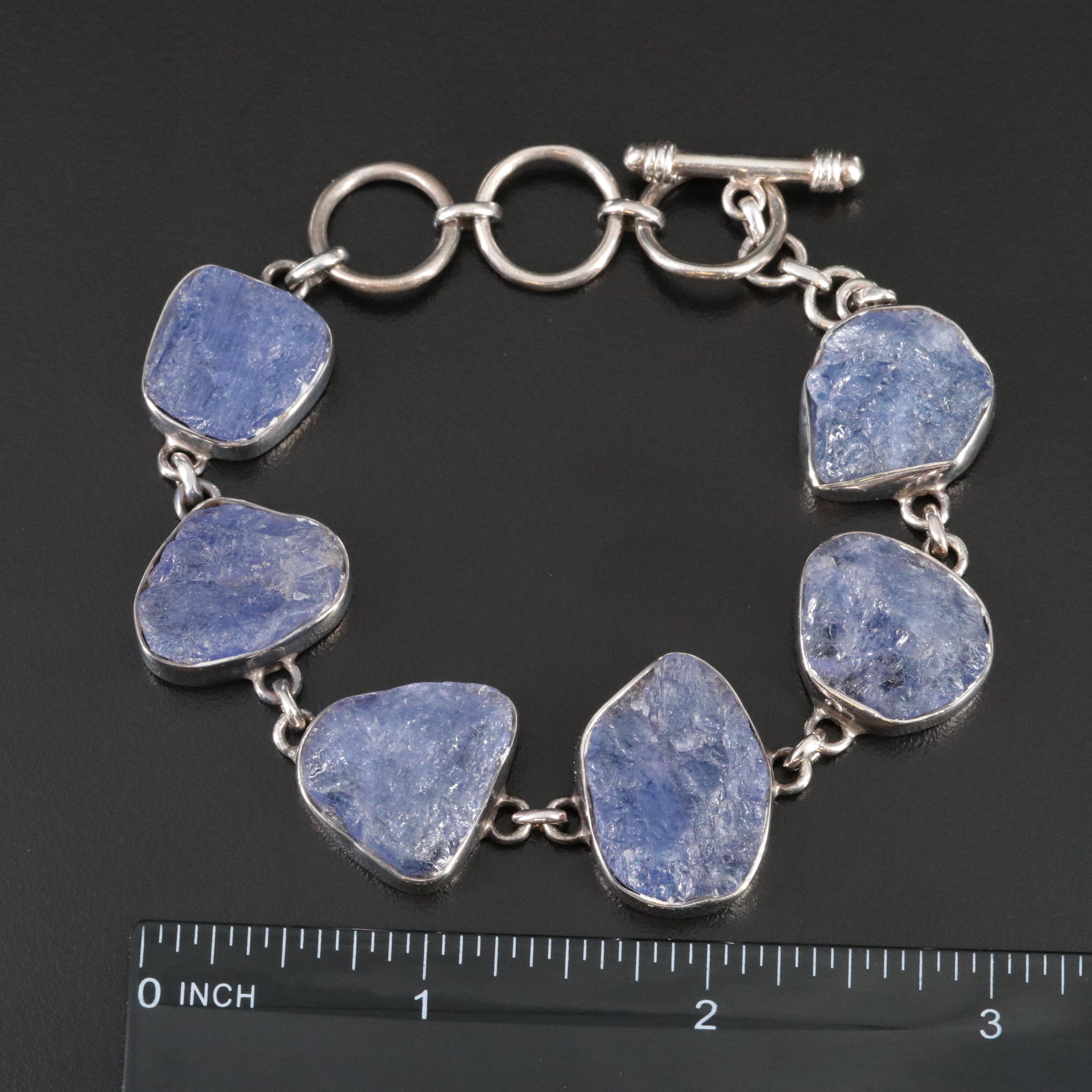 Sterling Tanzanite Bracelet