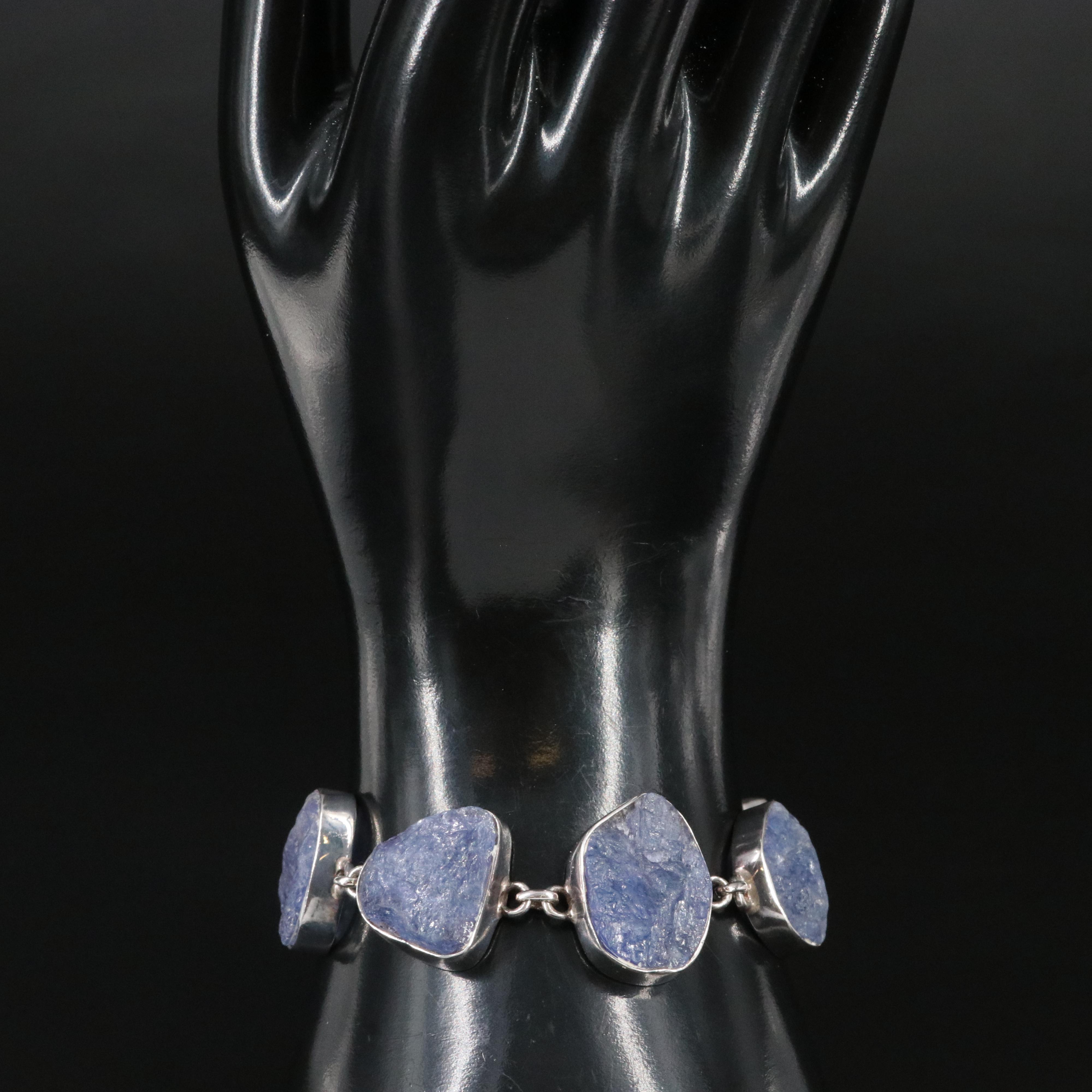 Sterling Tanzanite Bracelet