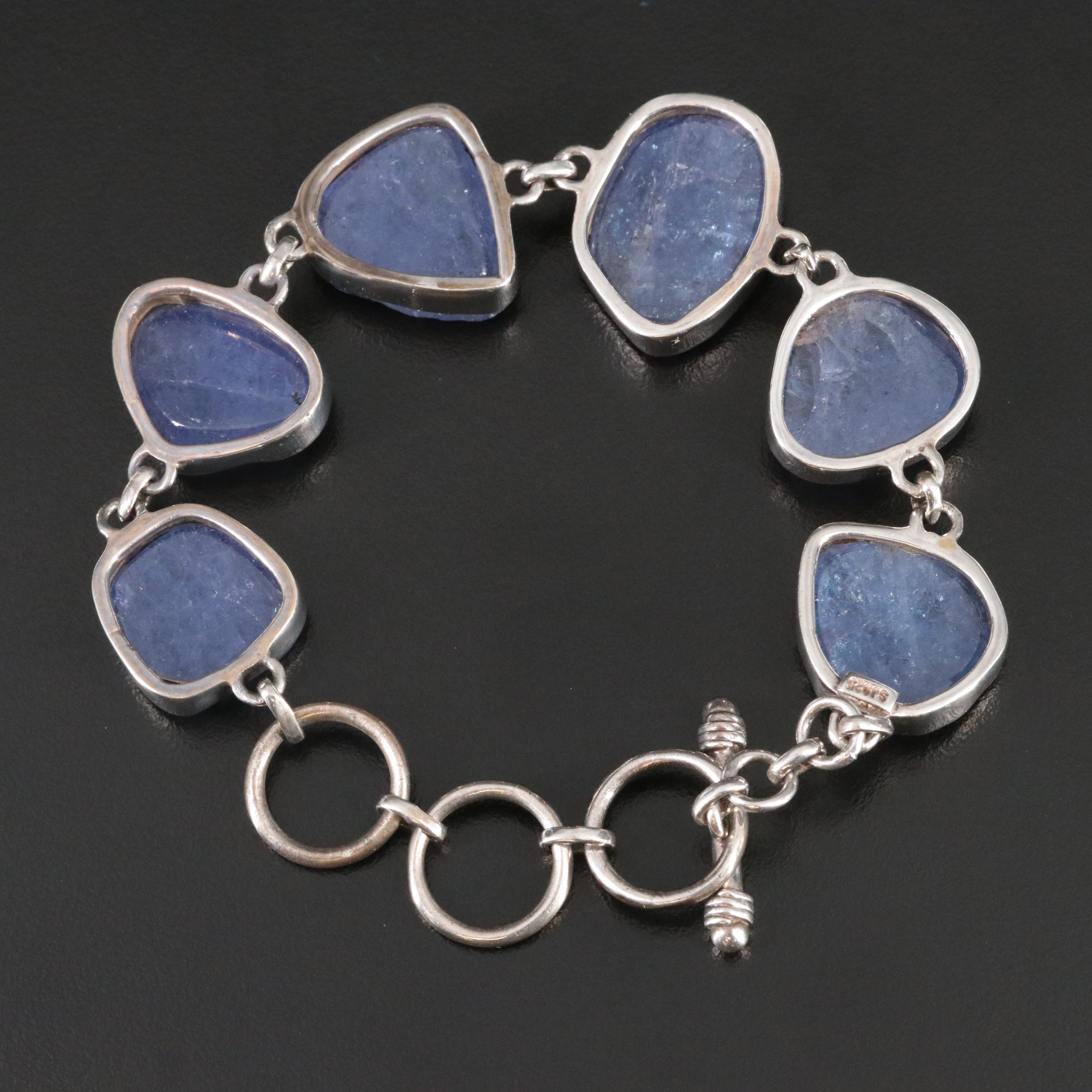 Sterling Tanzanite Bracelet