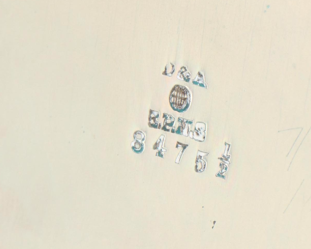 English Silver Plate Banded Oak Biscuit Barrels, Late 19th/ Early 20th Century