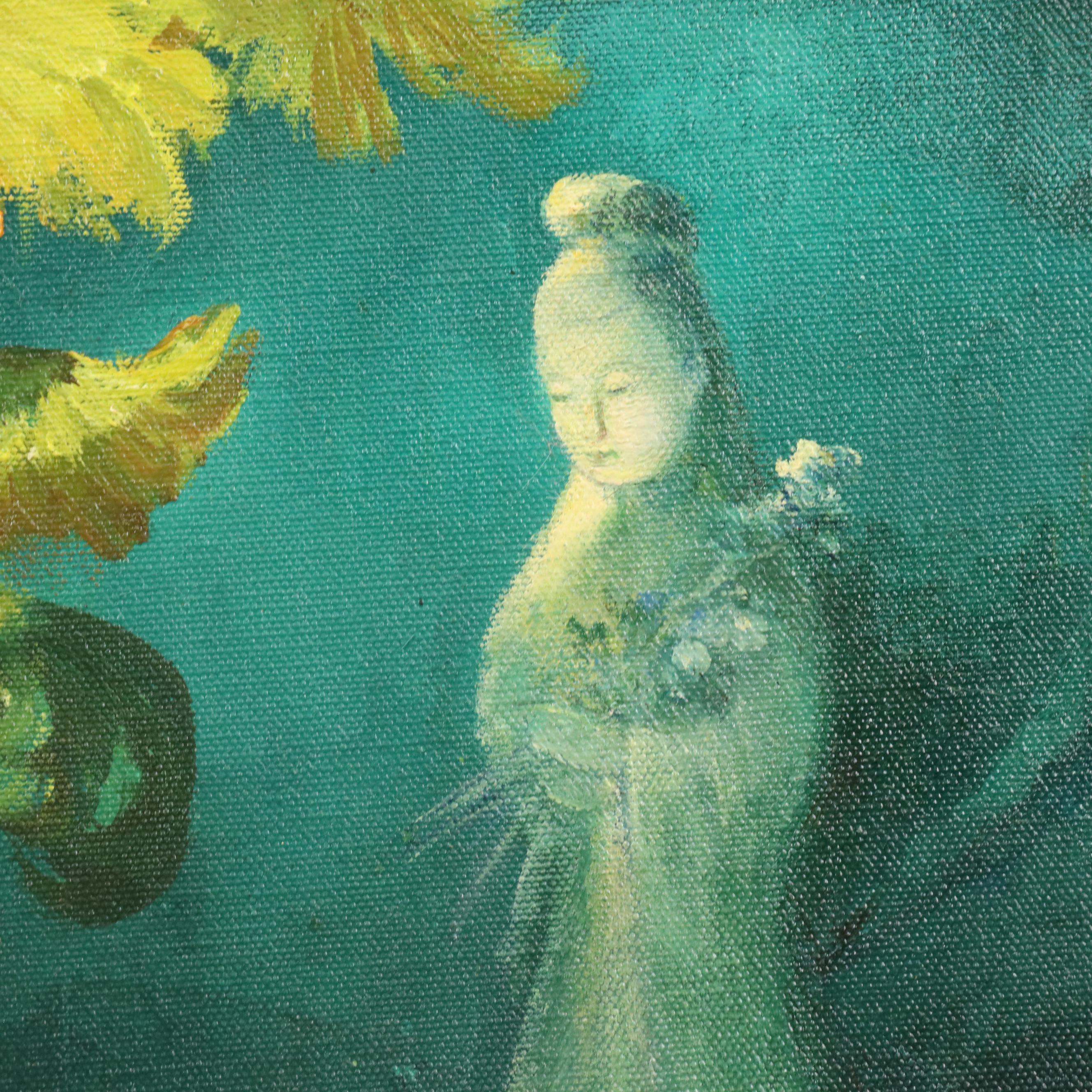 Margaret Rice Floral Still Life Oil Painting