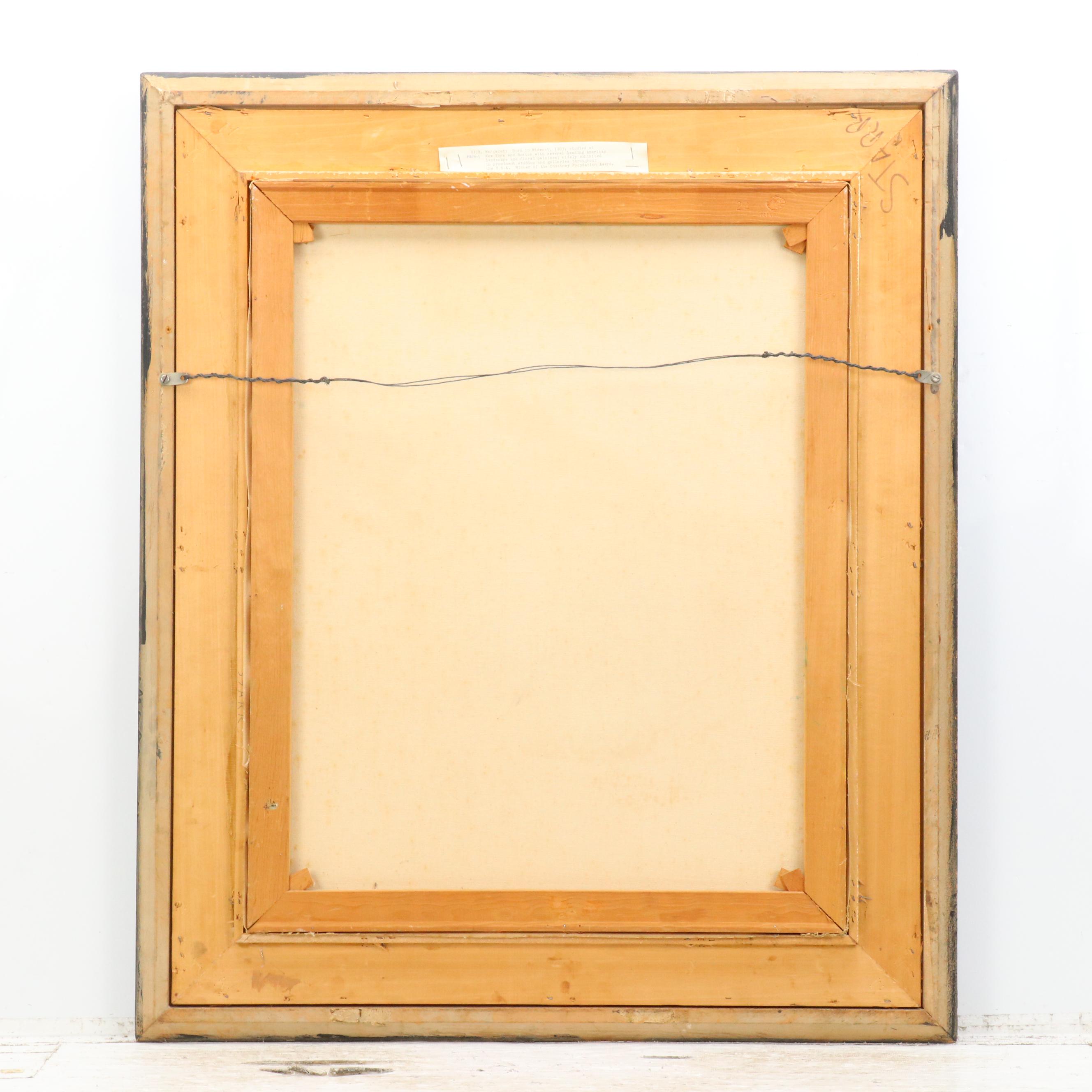 Margaret Rice Floral Still Life Oil Painting