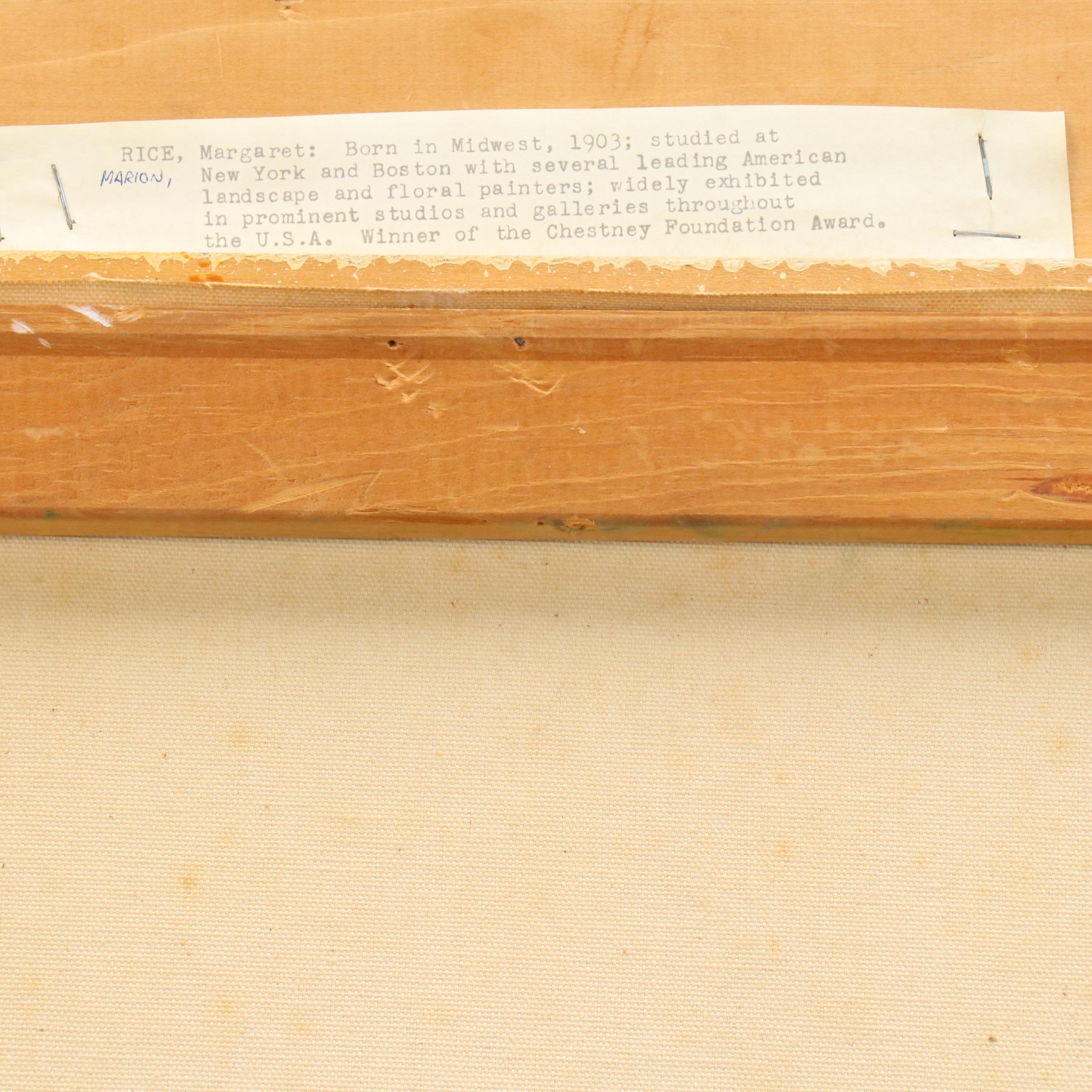 Margaret Rice Floral Still Life Oil Painting