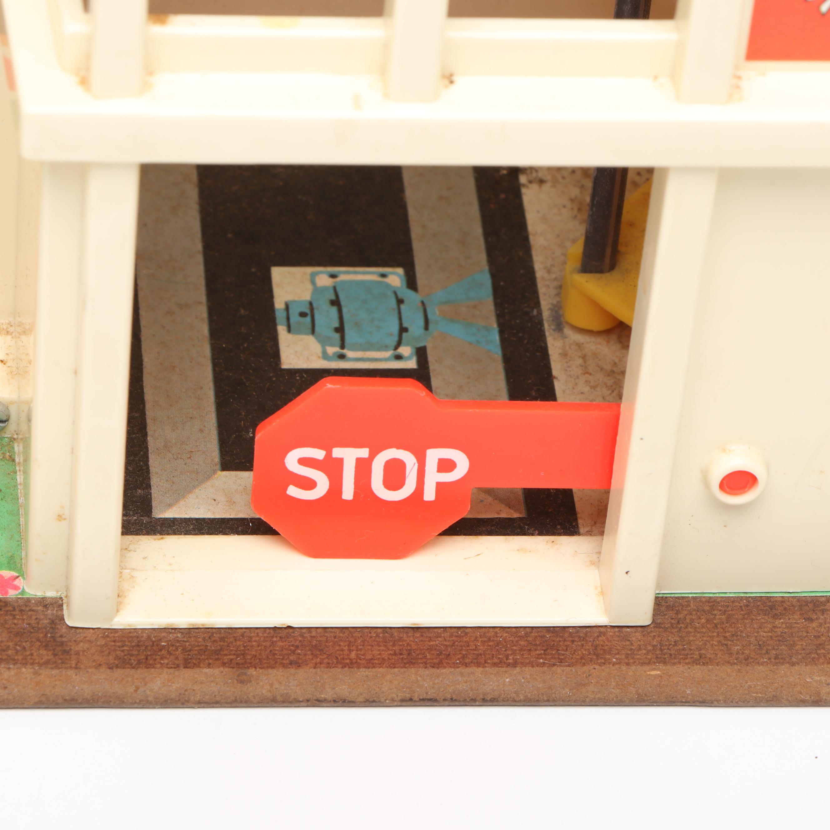 Fisher-Price Parking Ramp Service Center Toy Set, Late 20th Century