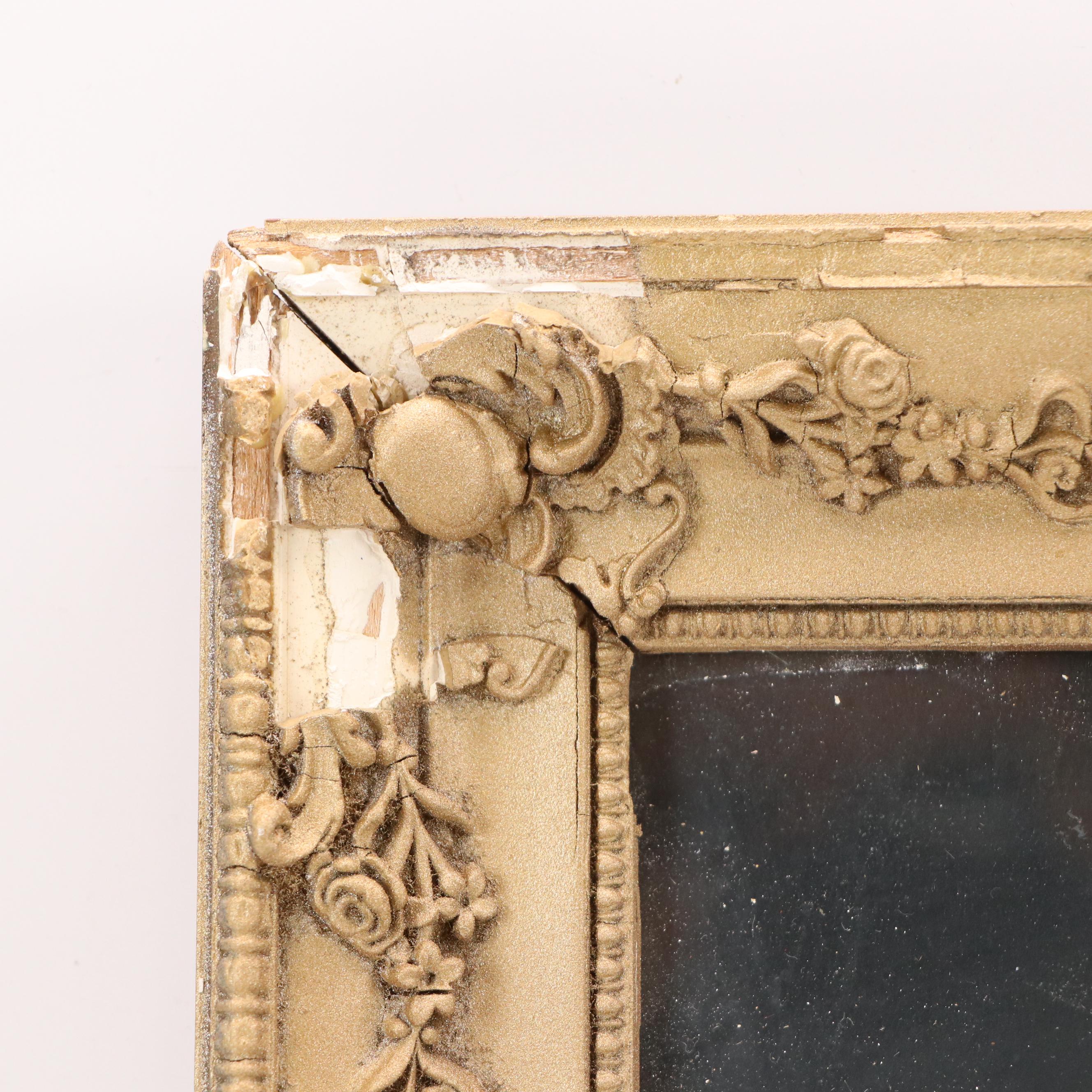 William Henry Chandler Mountainous Landscape Chalk Pastel Drawing