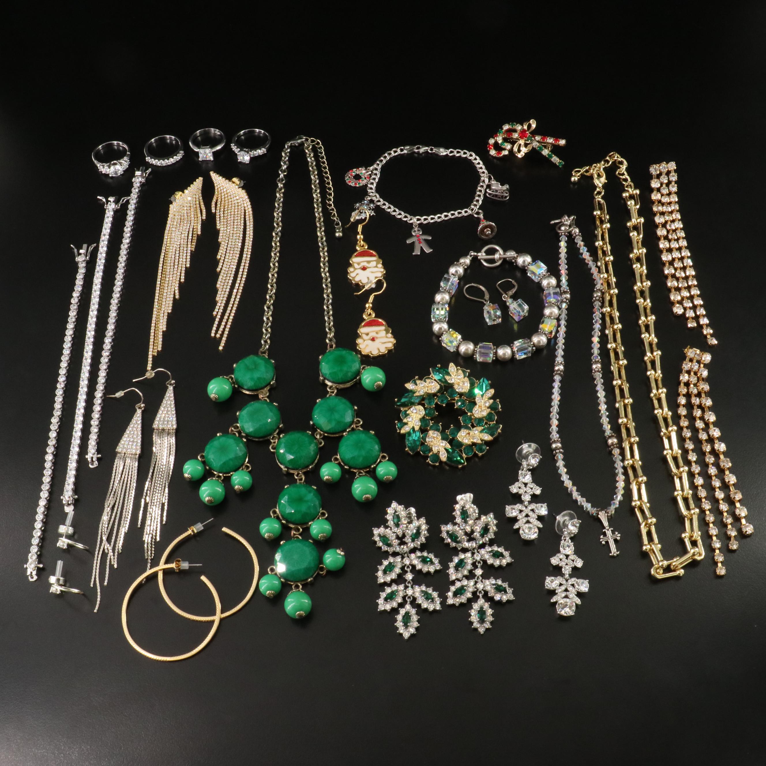 Sterling, Givenchy and Crystal Featured in Jewelry Collection