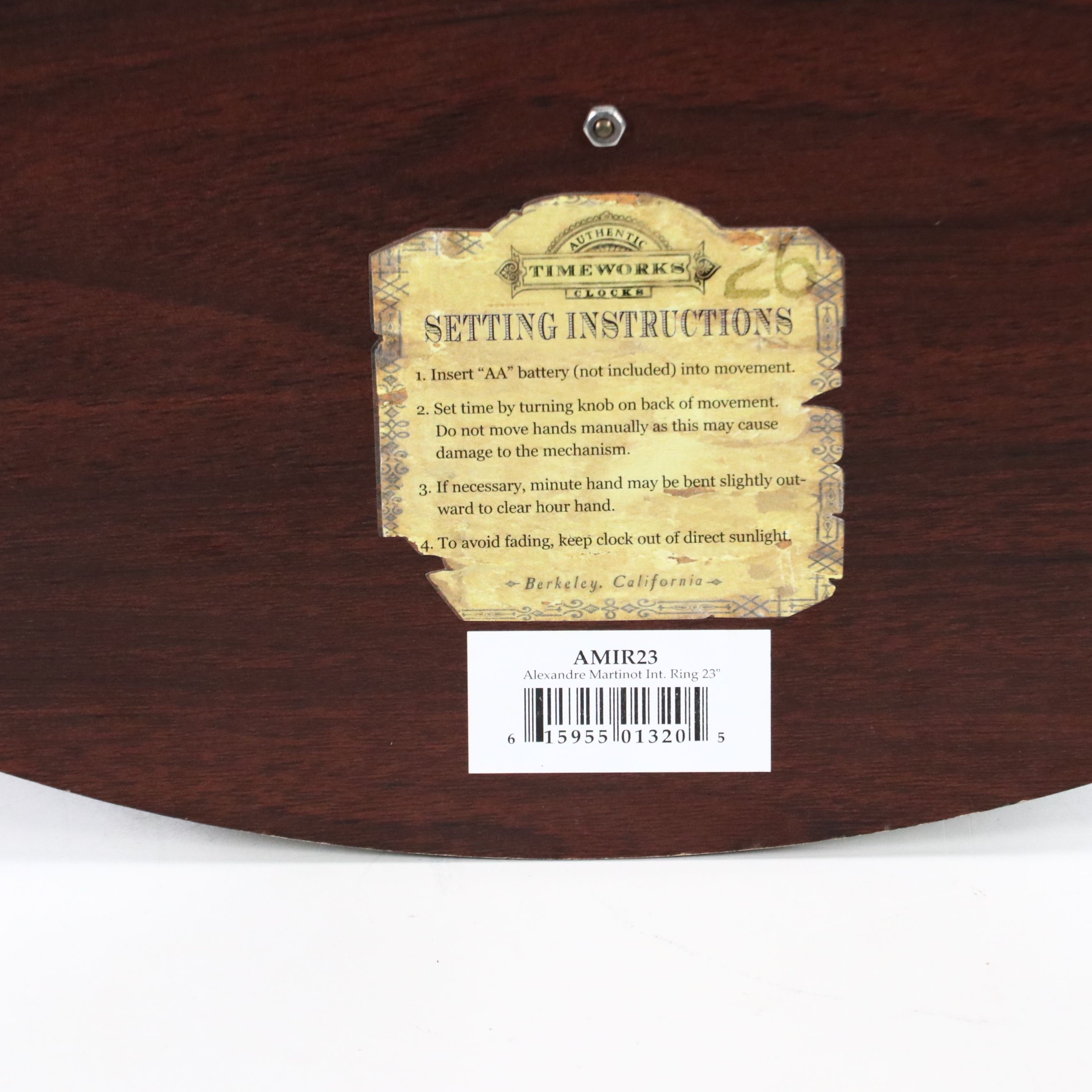 Ceramic Urn Table Lamp with Large Wall Clock and Decorative Containers