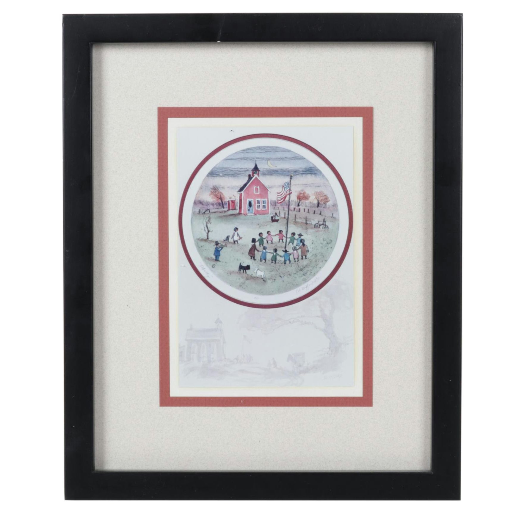 Ed Gifford Giclée "Liberty", 1980