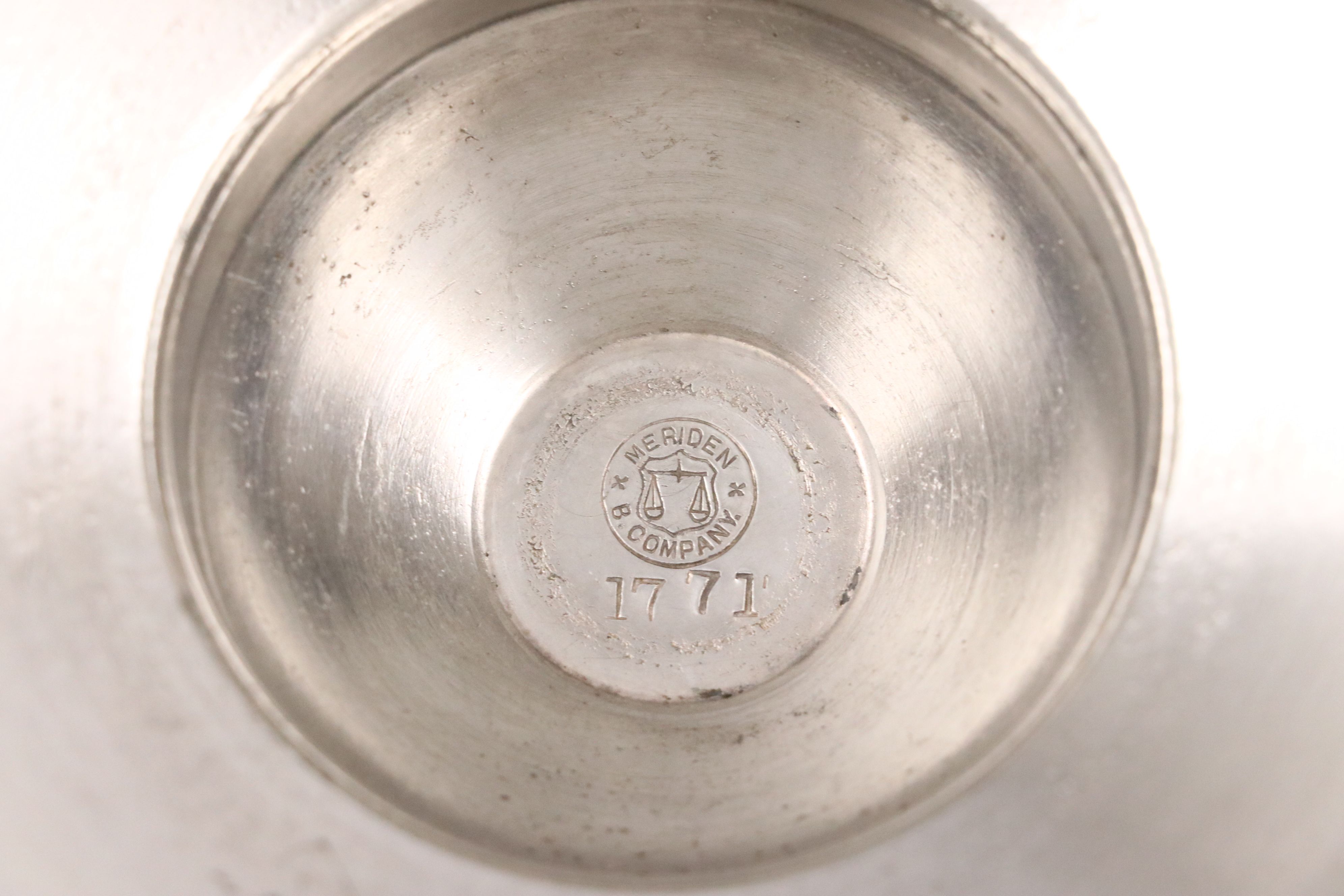 Meridan Silver Plate Compote and More Silver Plate Serveware