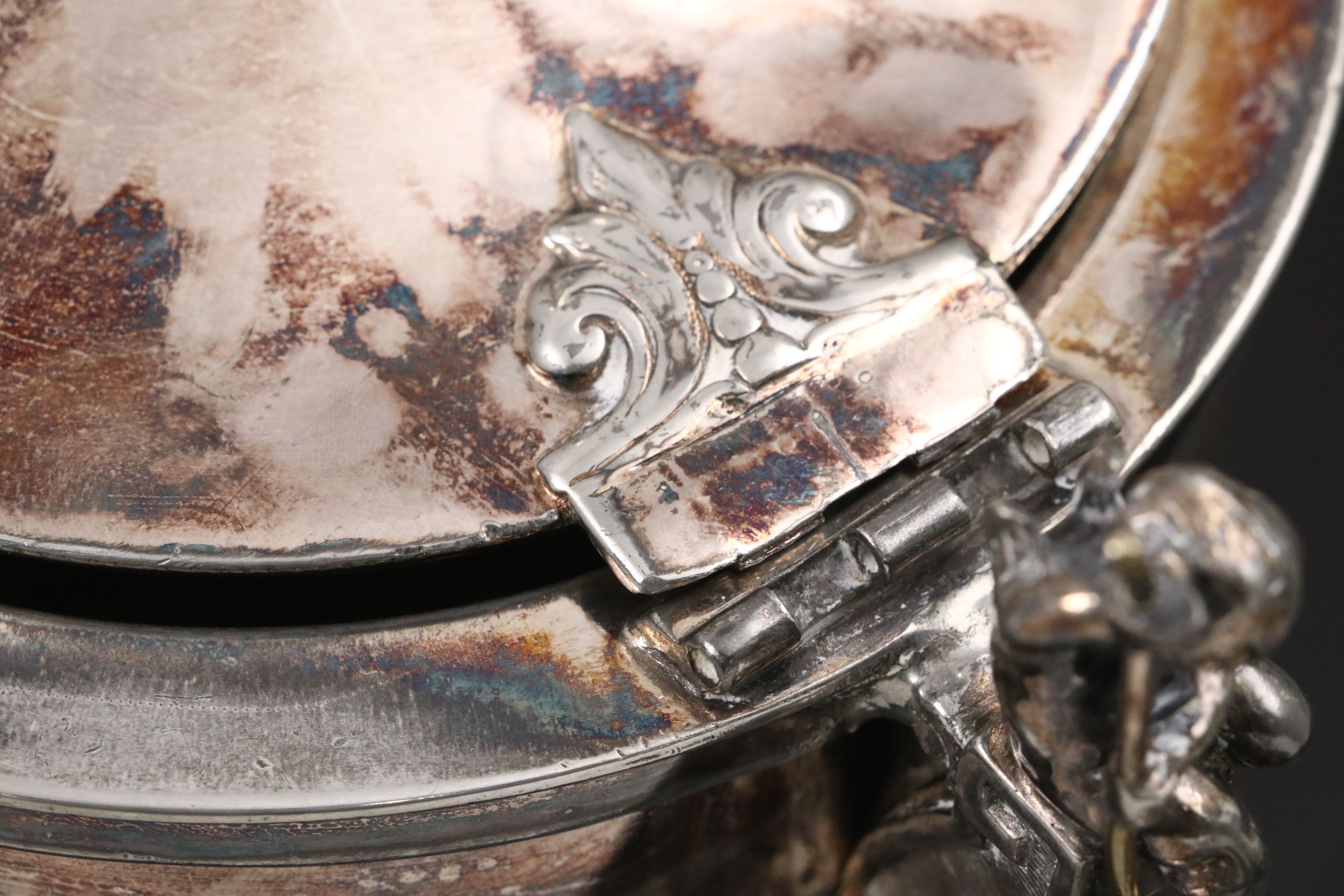 Meridan Silver Plate Compote and More Silver Plate Serveware