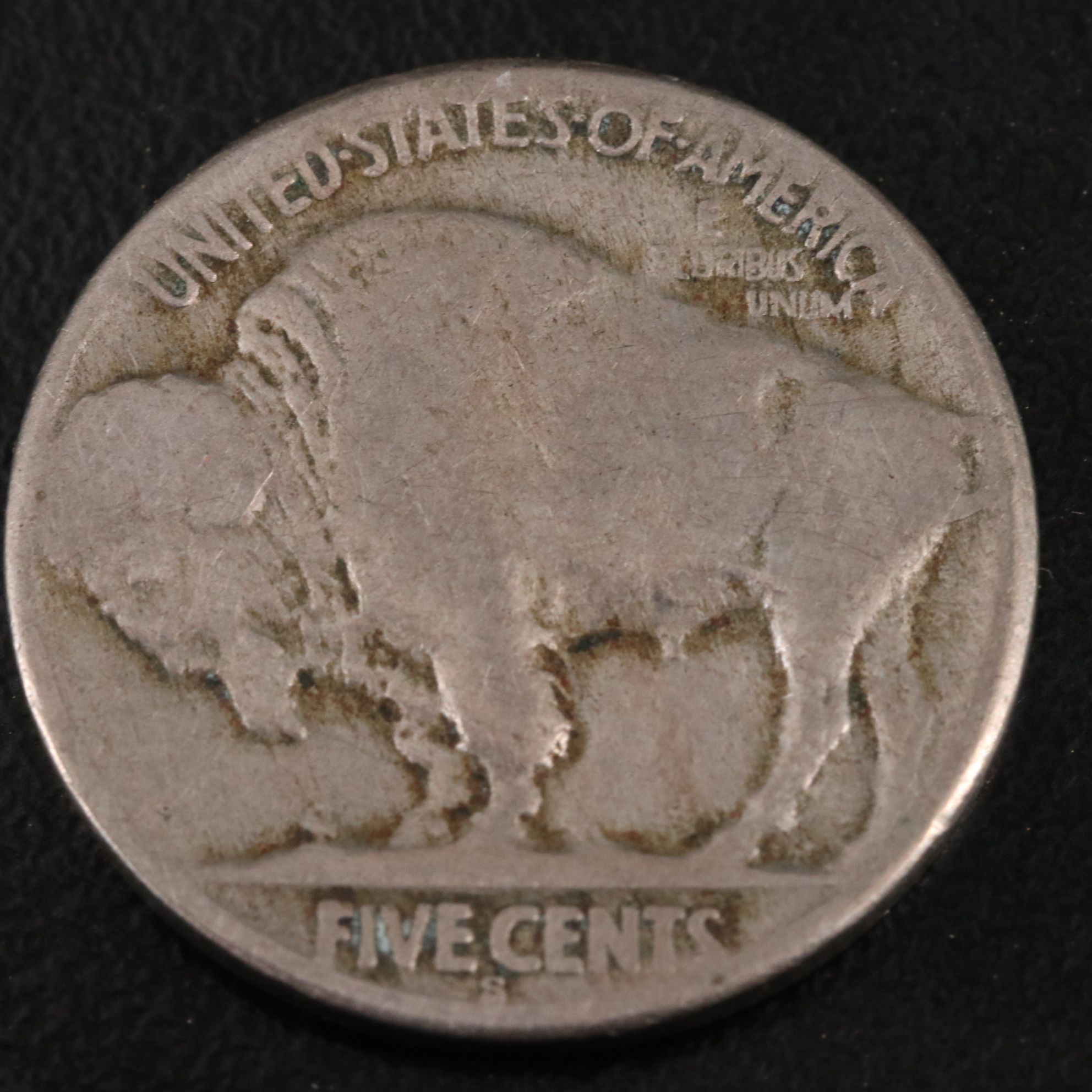 Low Mintage 1921-S Buffalo Nickel