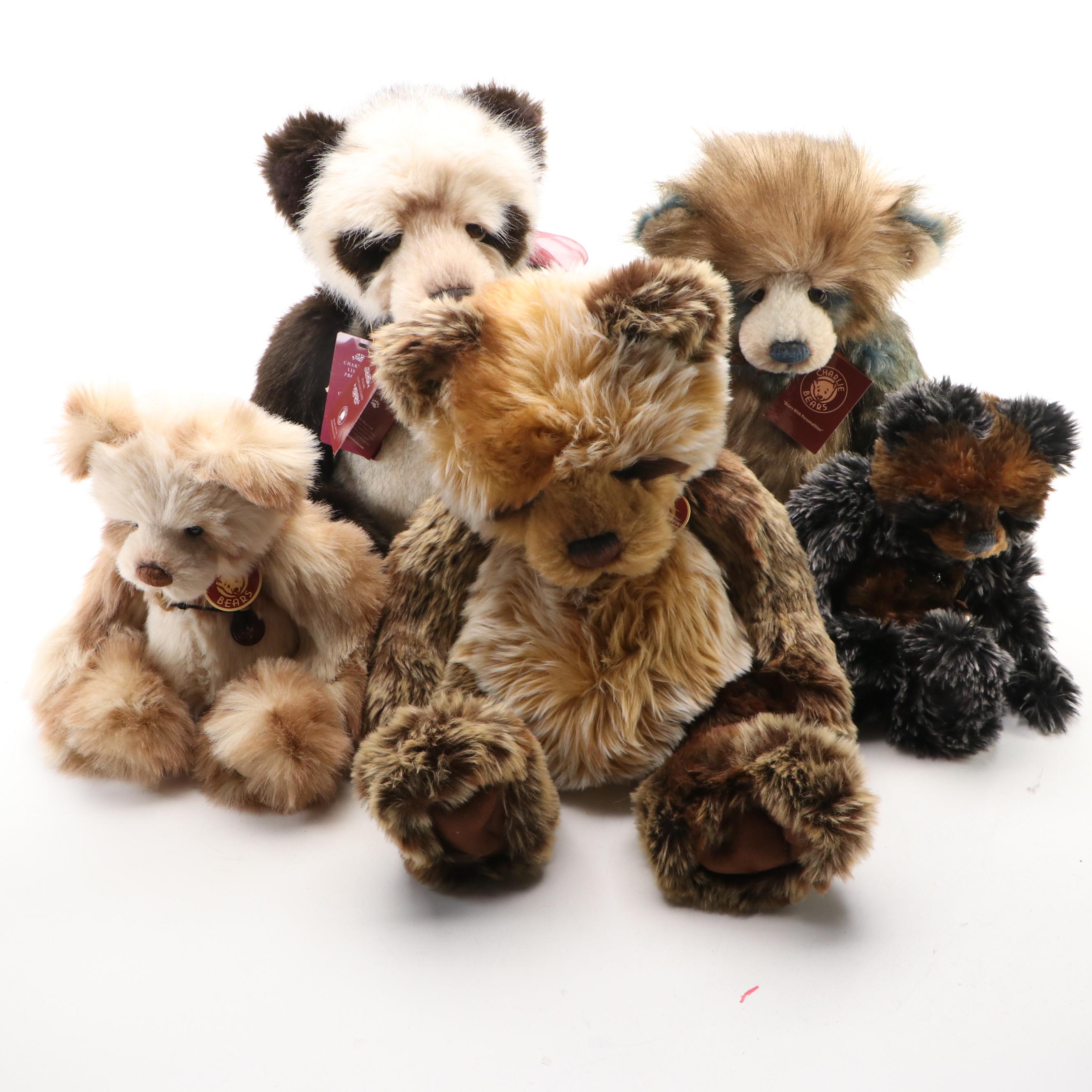 Charlie Bears "Naomi," "Jayden" and Other Stuffed Toys