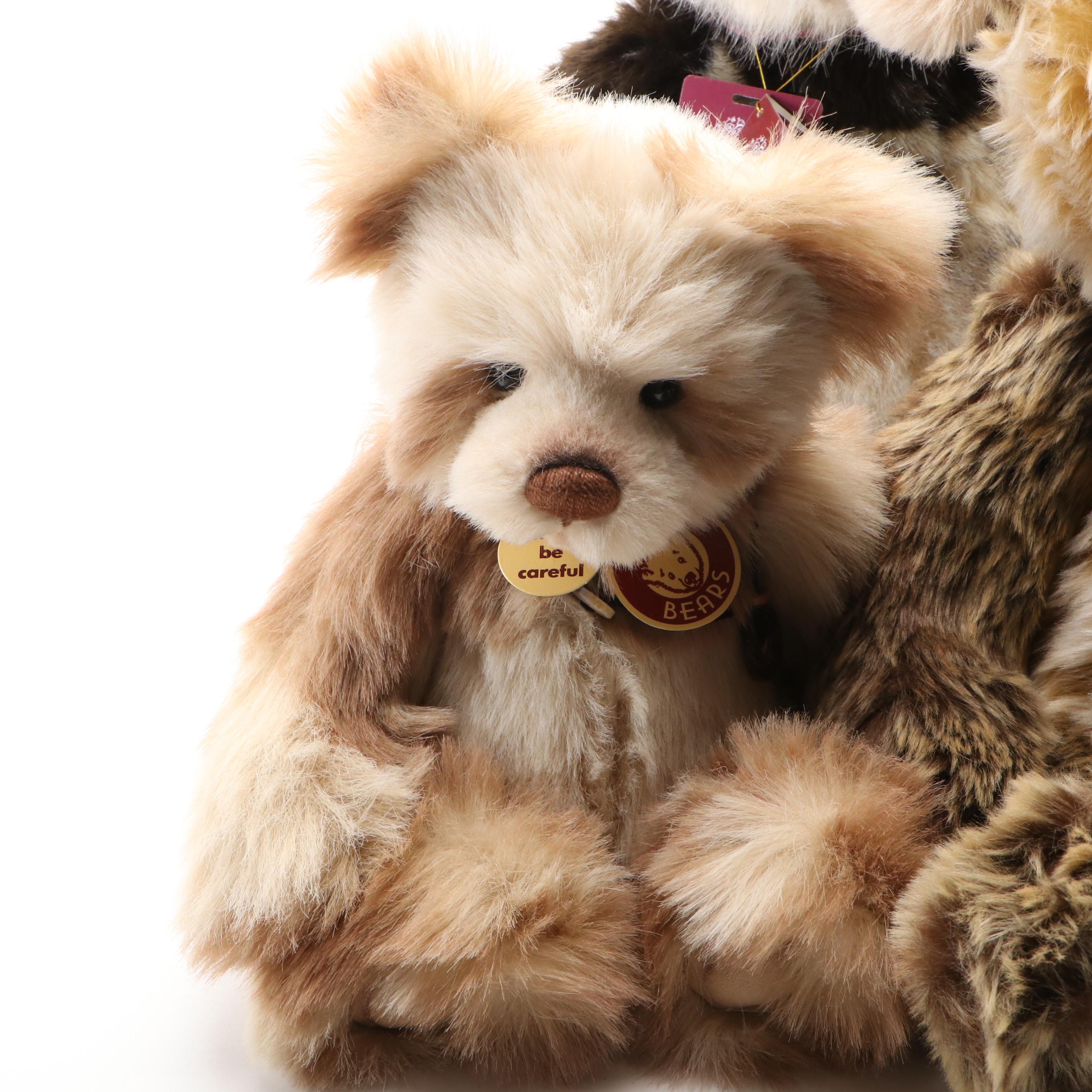 Charlie Bears "Naomi," "Jayden" and Other Stuffed Toys
