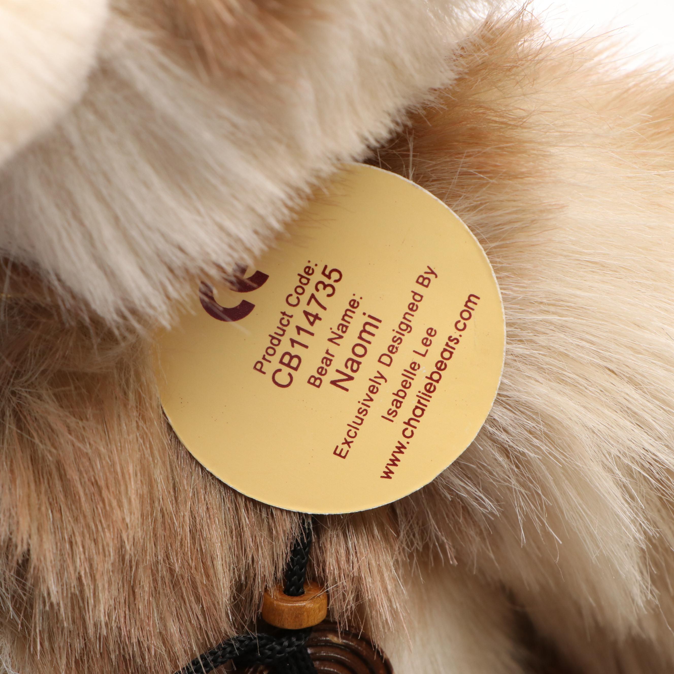 Charlie Bears "Naomi," "Jayden" and Other Stuffed Toys