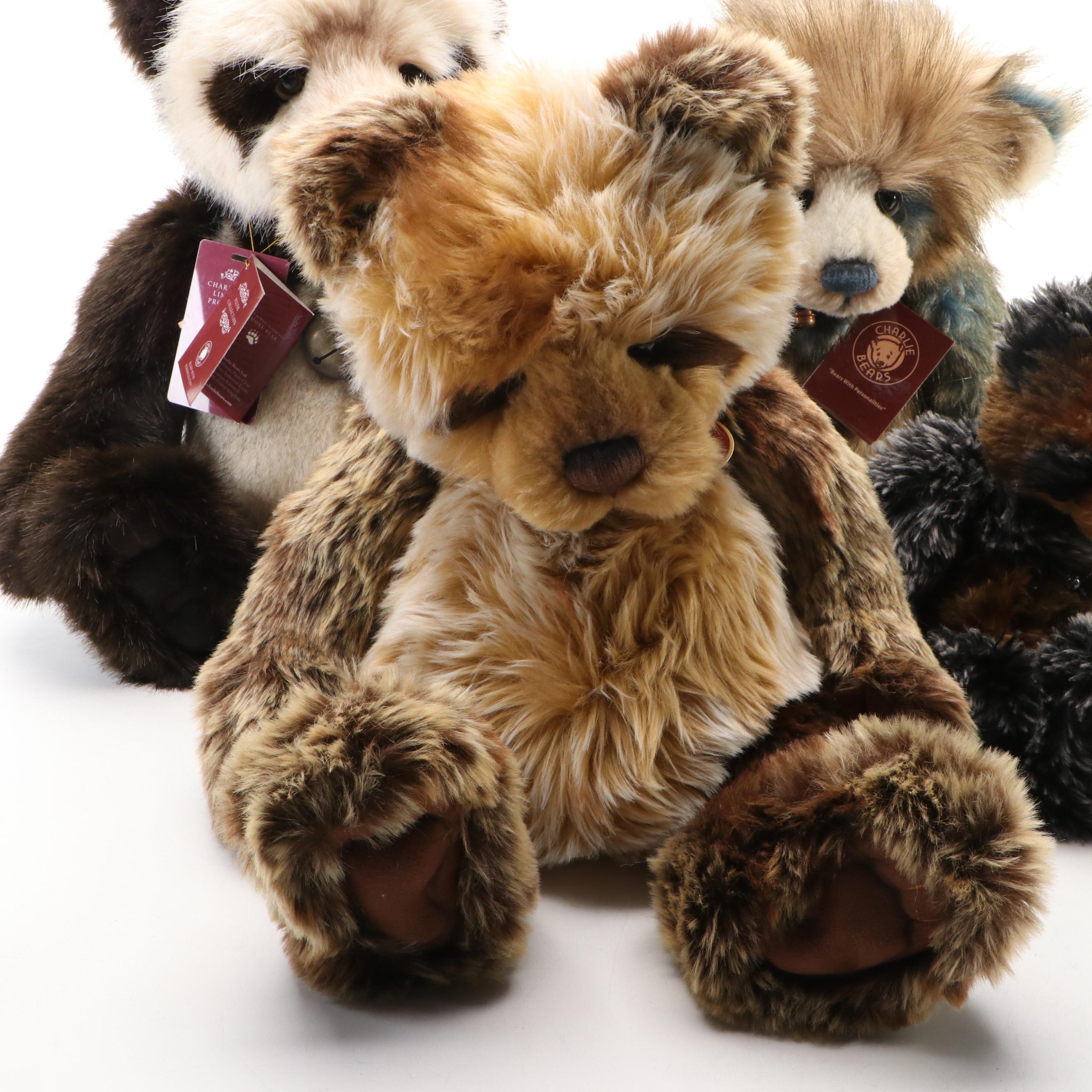 Charlie Bears "Naomi," "Jayden" and Other Stuffed Toys