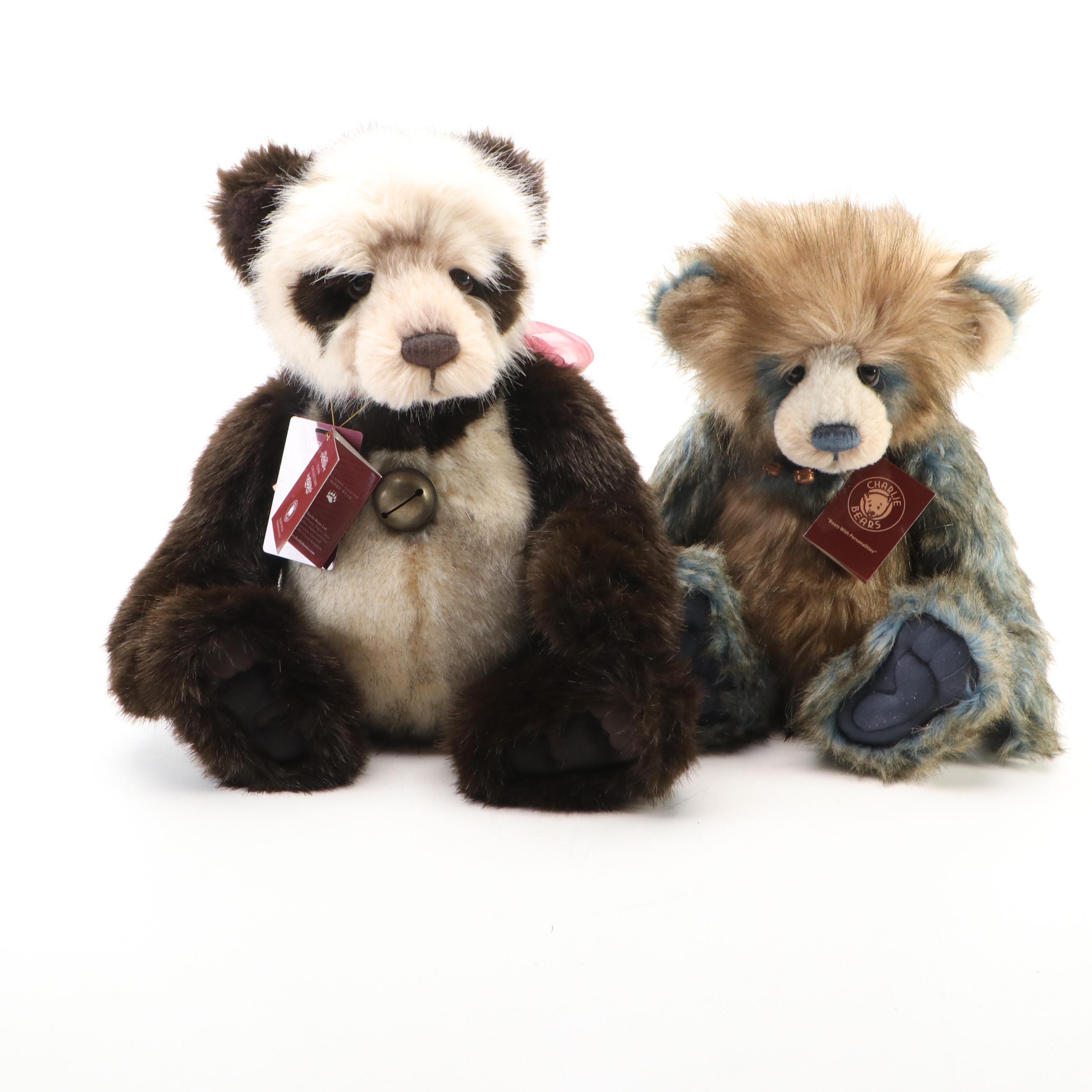 Charlie Bears "Naomi," "Jayden" and Other Stuffed Toys