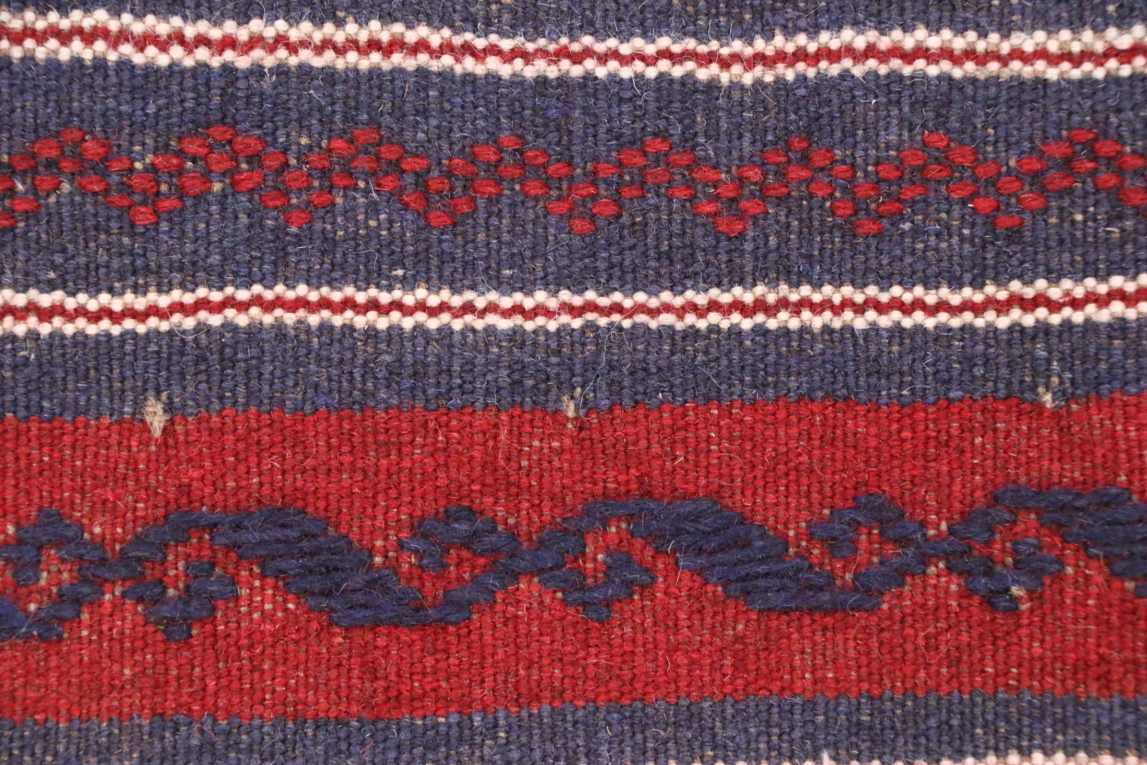 2' x 8'7 Handwoven Afghan Mashwani Carpet Runner