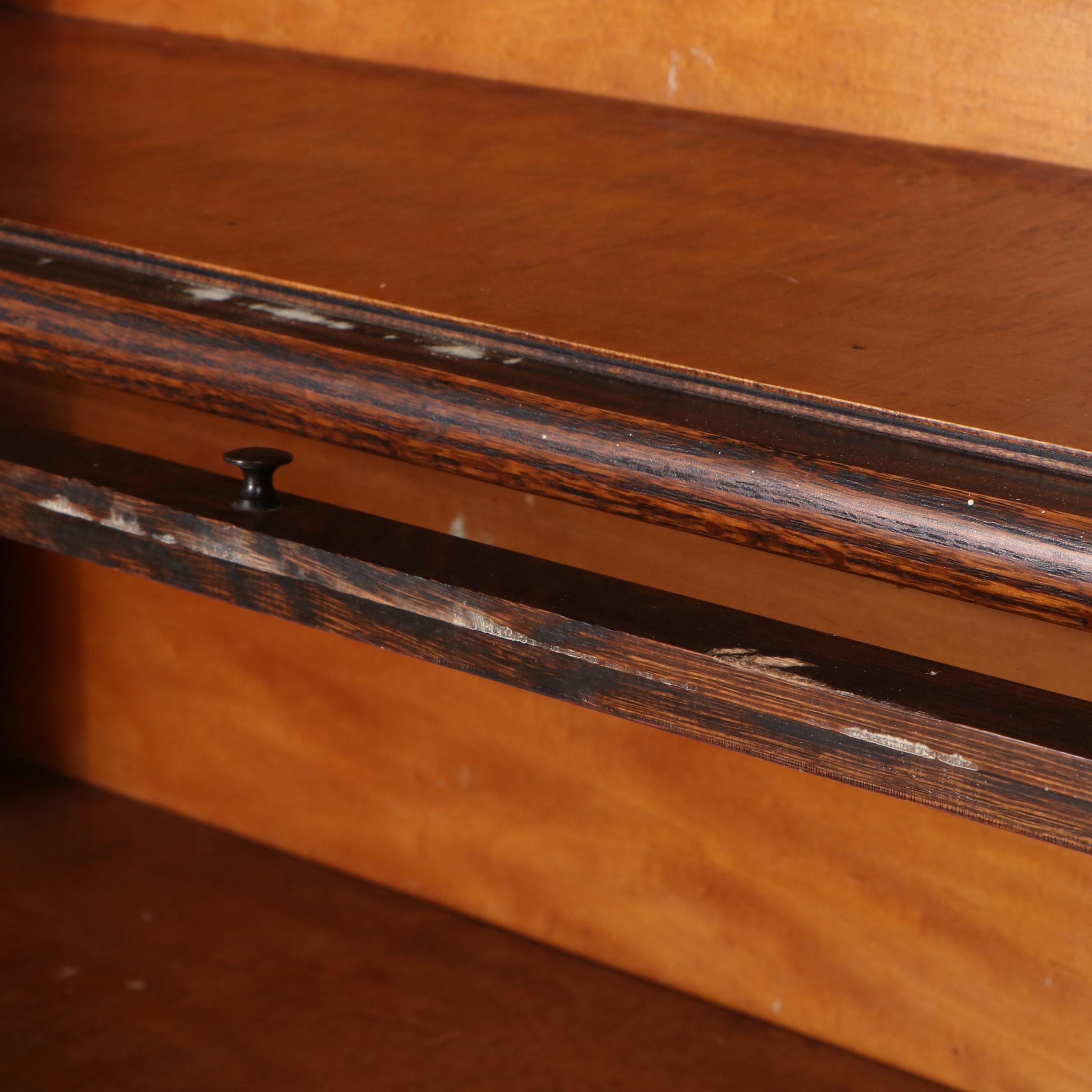 Imperial Furniture Co. Ball Bearing Oak Sectional Bookcase