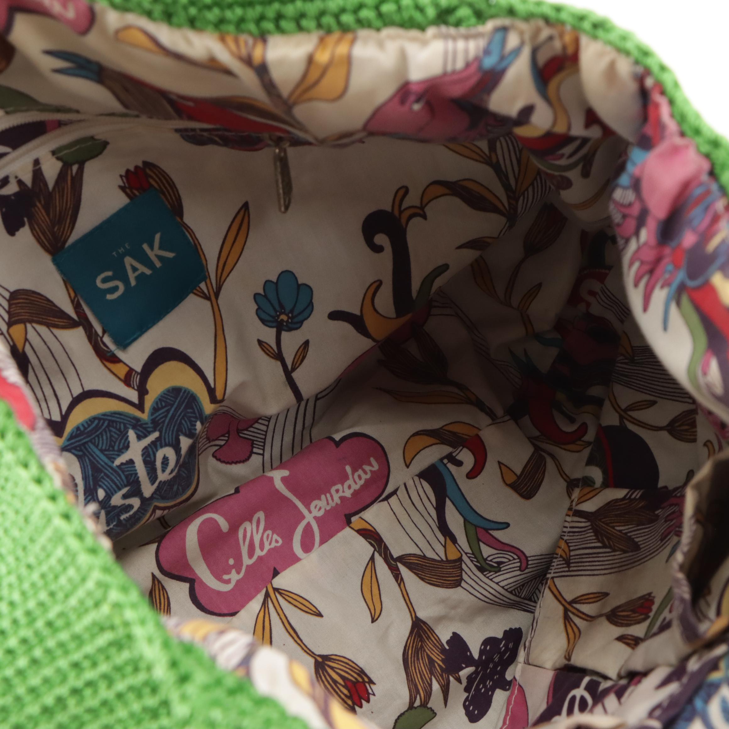 The Sak Green Crochet Shoulder Bag, Urban Expression Metallic Bag, Other Tote