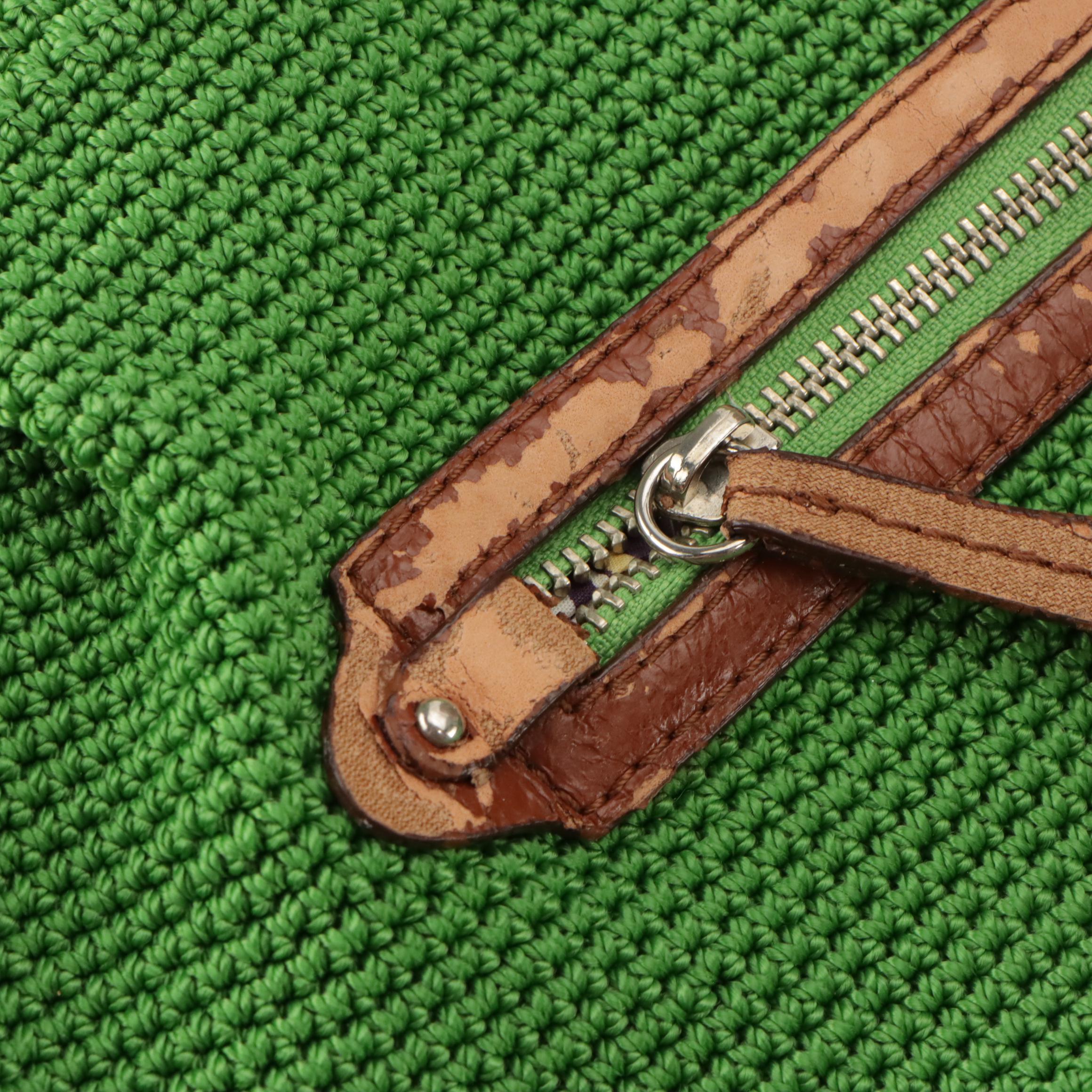 The Sak Green Crochet Shoulder Bag, Urban Expression Metallic Bag, Other Tote