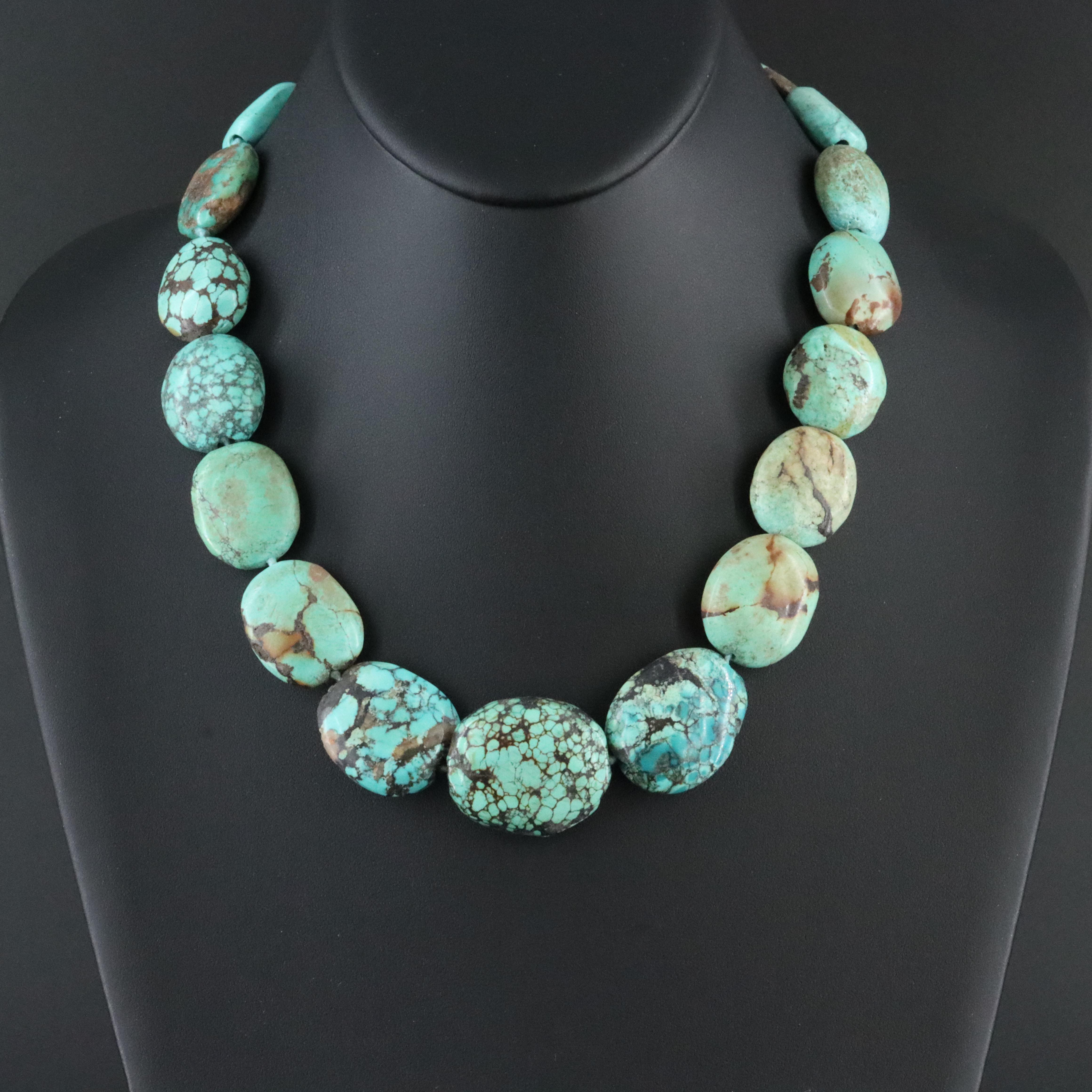Graduated Turquoise Necklace