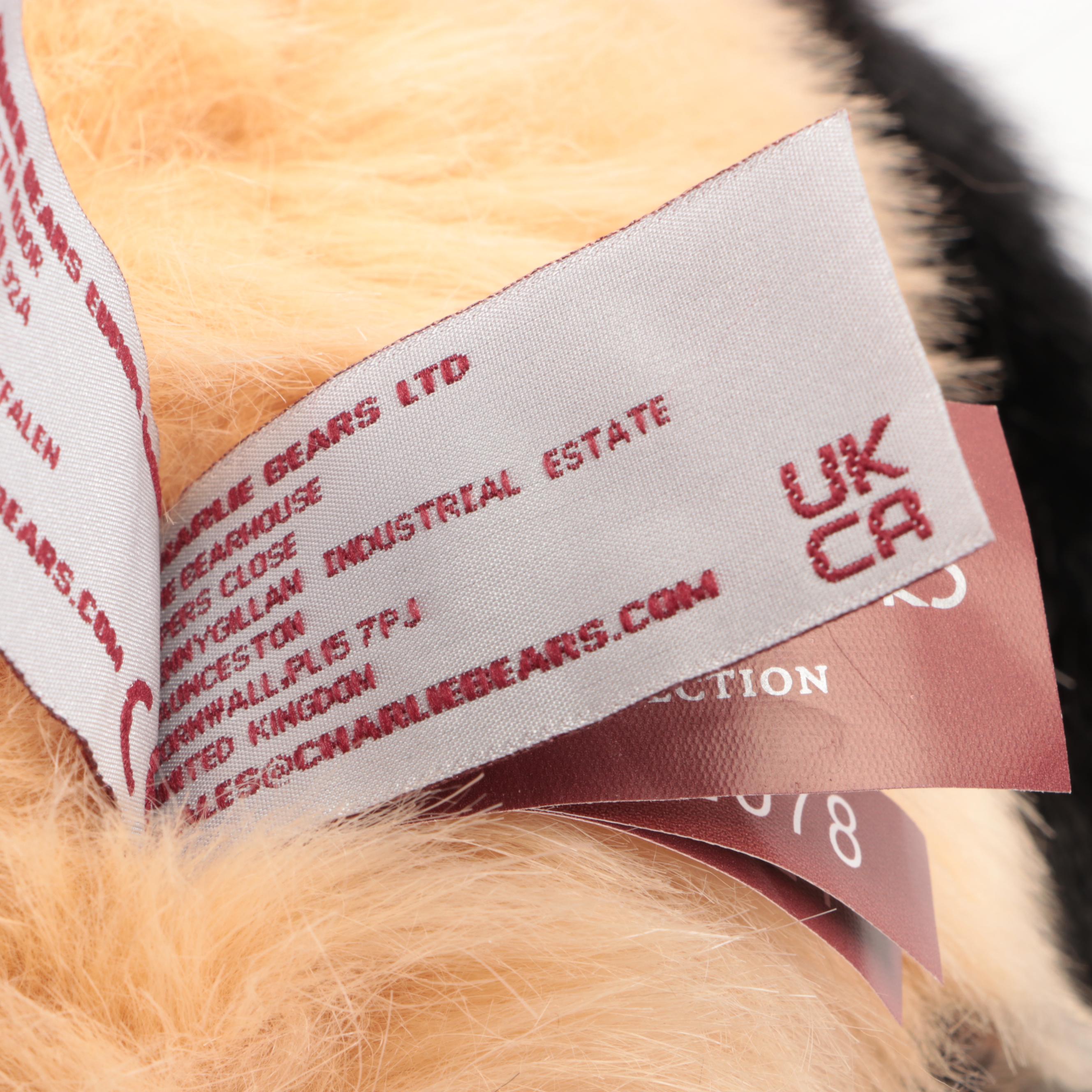 Charlie Bear Plush Teddy Bears