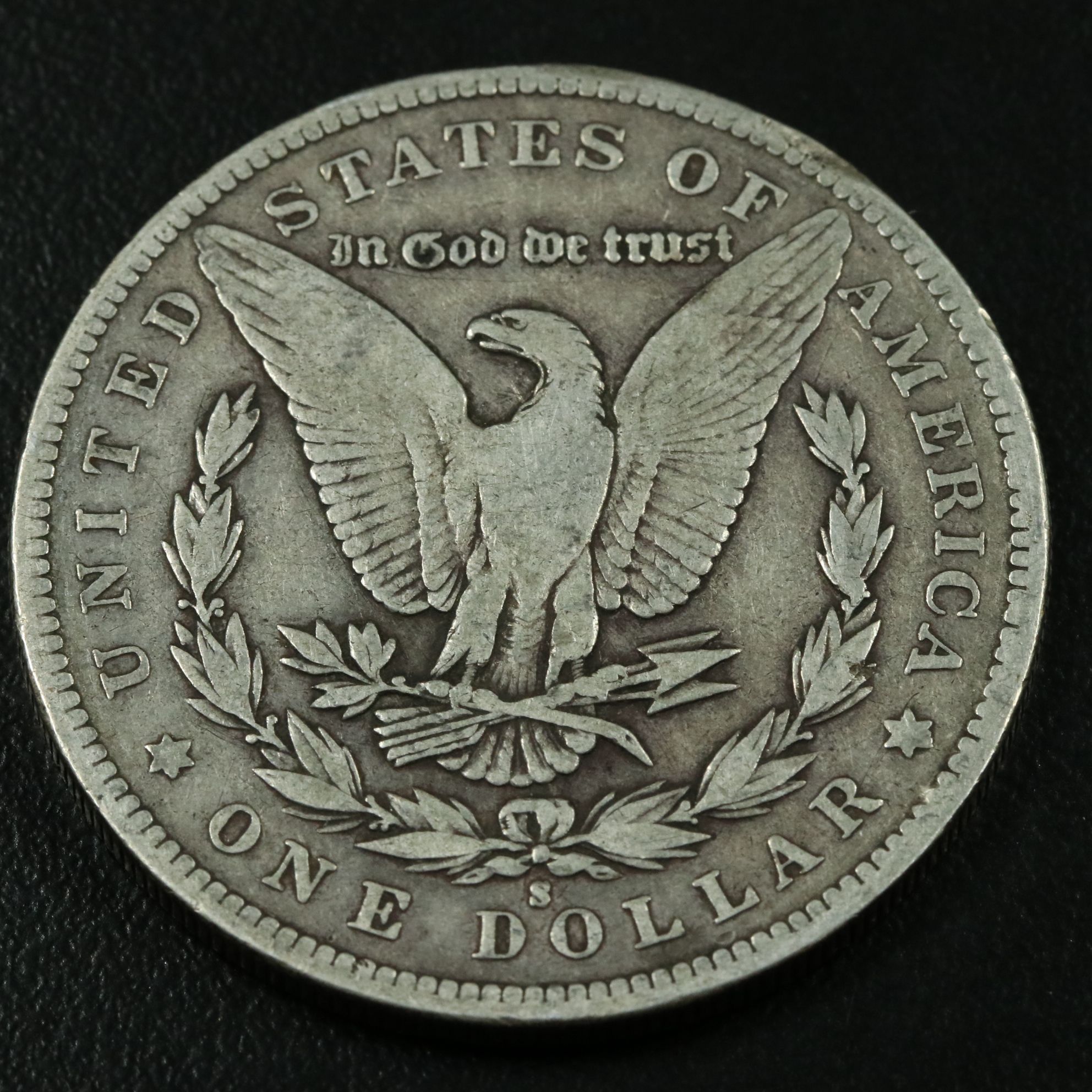 Low Mintage 1892-S Morgan Silver Dollar