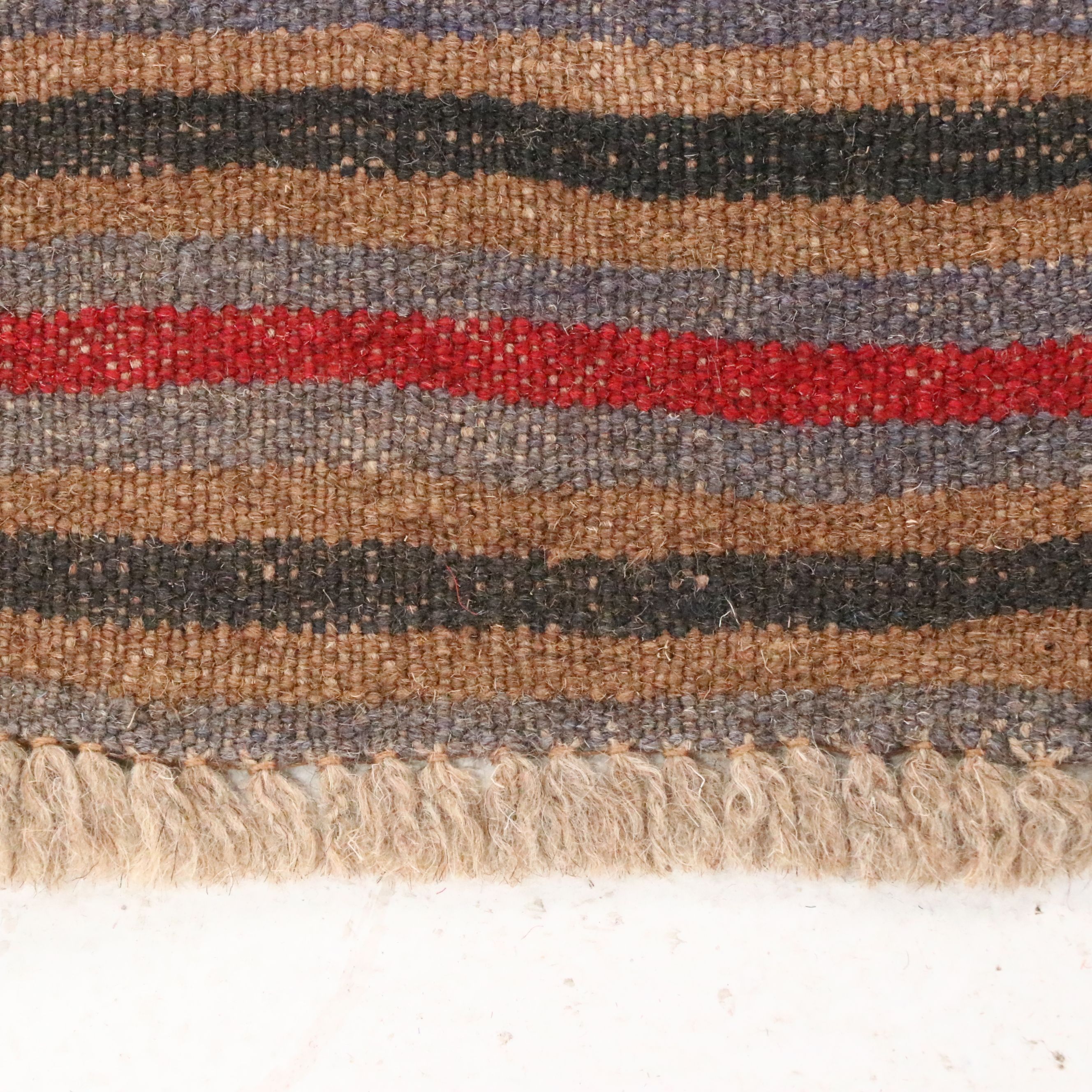 4'2 x 5'10 Hand-Knotted Afghan Pictorial Area Rug