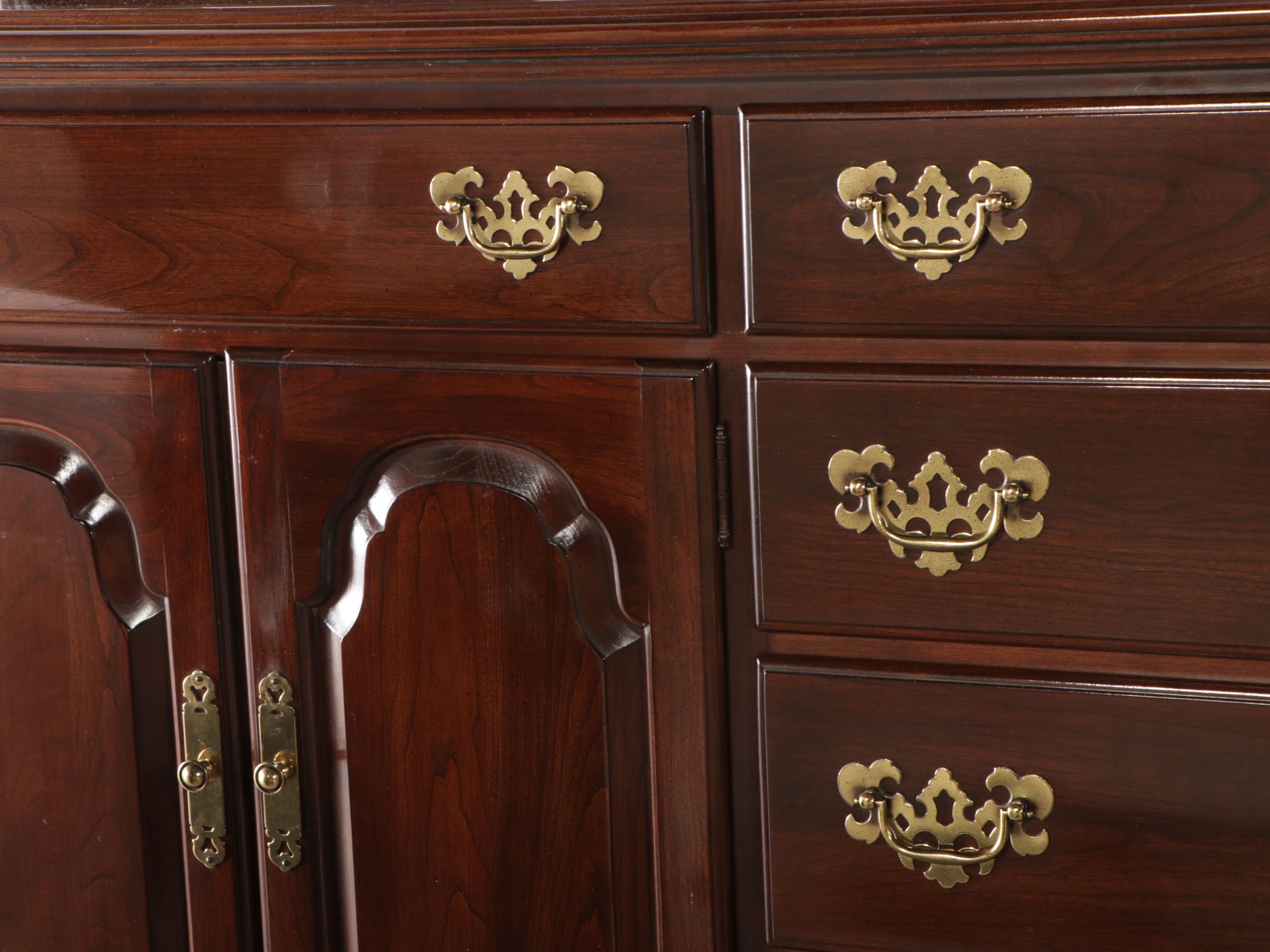 Queen Anne Style Cherry Bedroom Suite Including Ethan Allen, Pennsylvania House