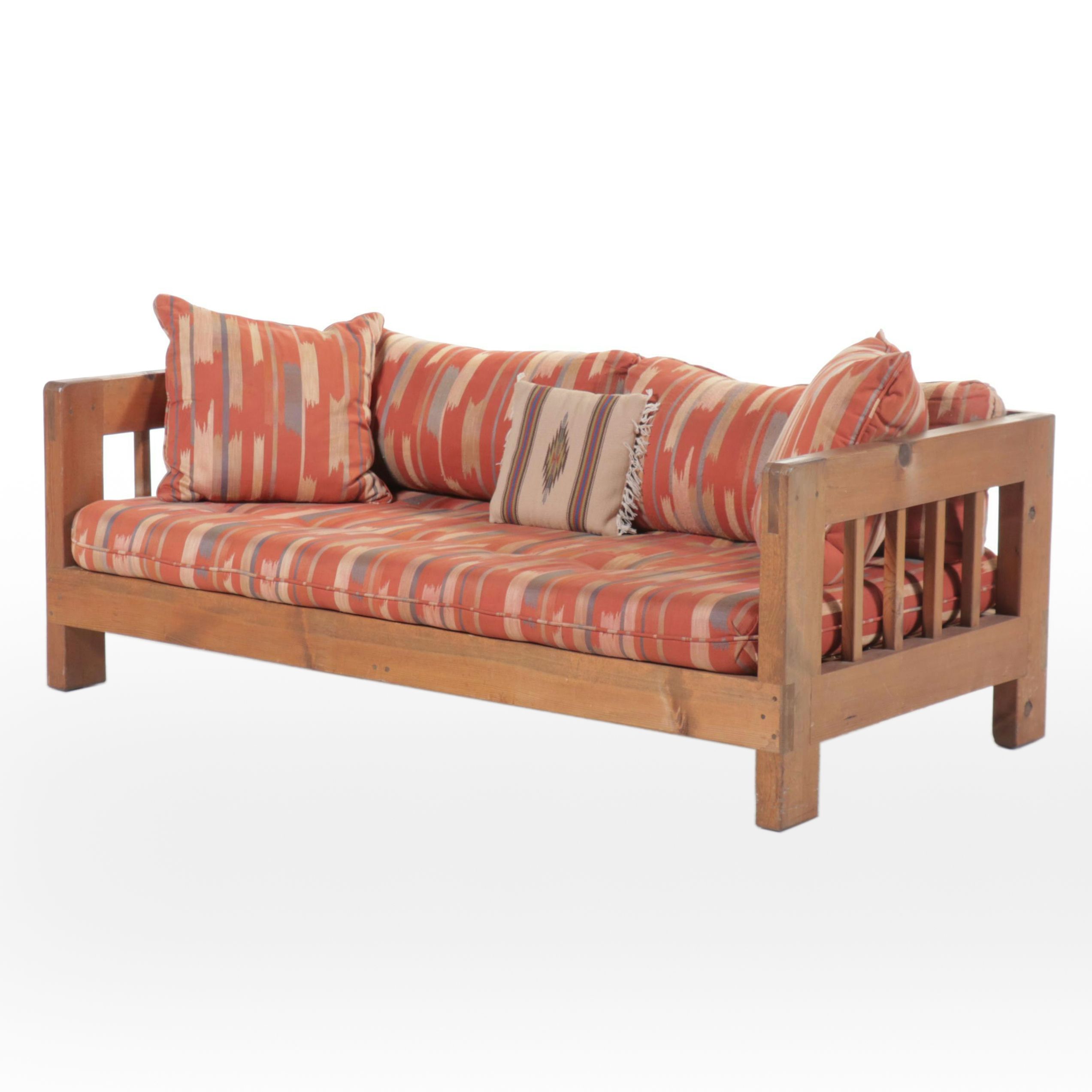 Rustic Style Pine Sofa