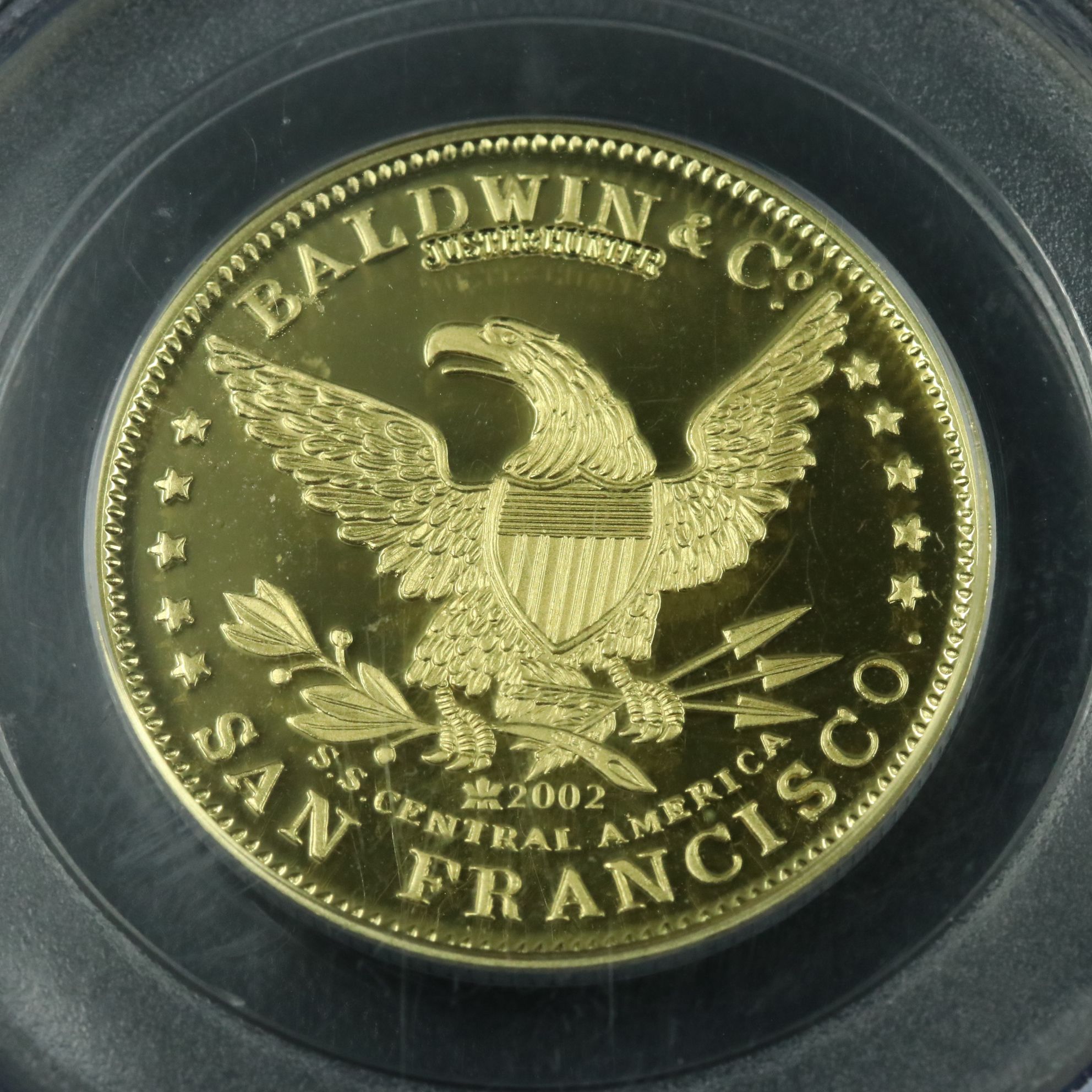 PCGS Deep Cameo Proof 1857/0 $10 Gold 49er Horsemen Proof Restrike