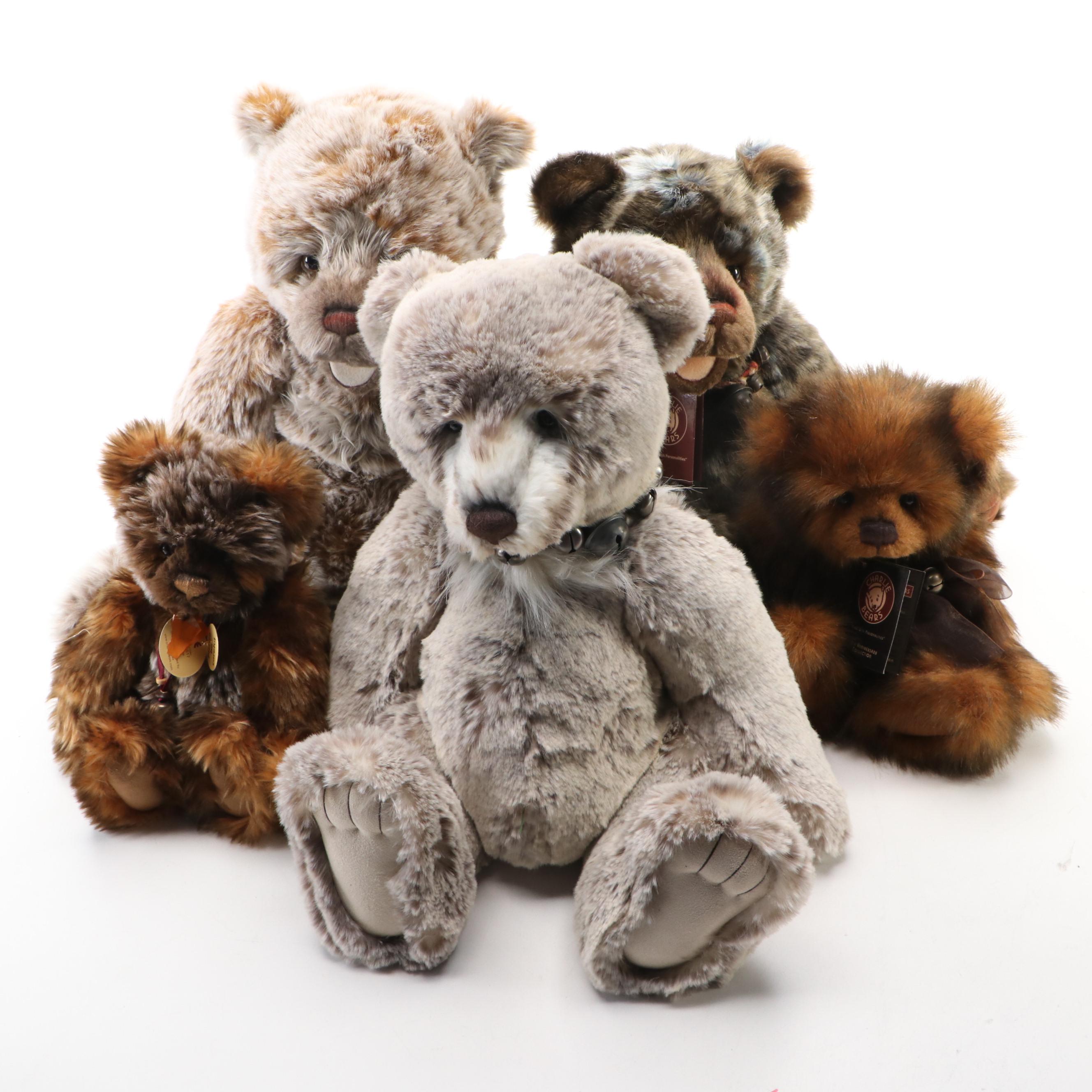 Charlie Bear "Blaine," "Anniversary William" and More Teddy Bears