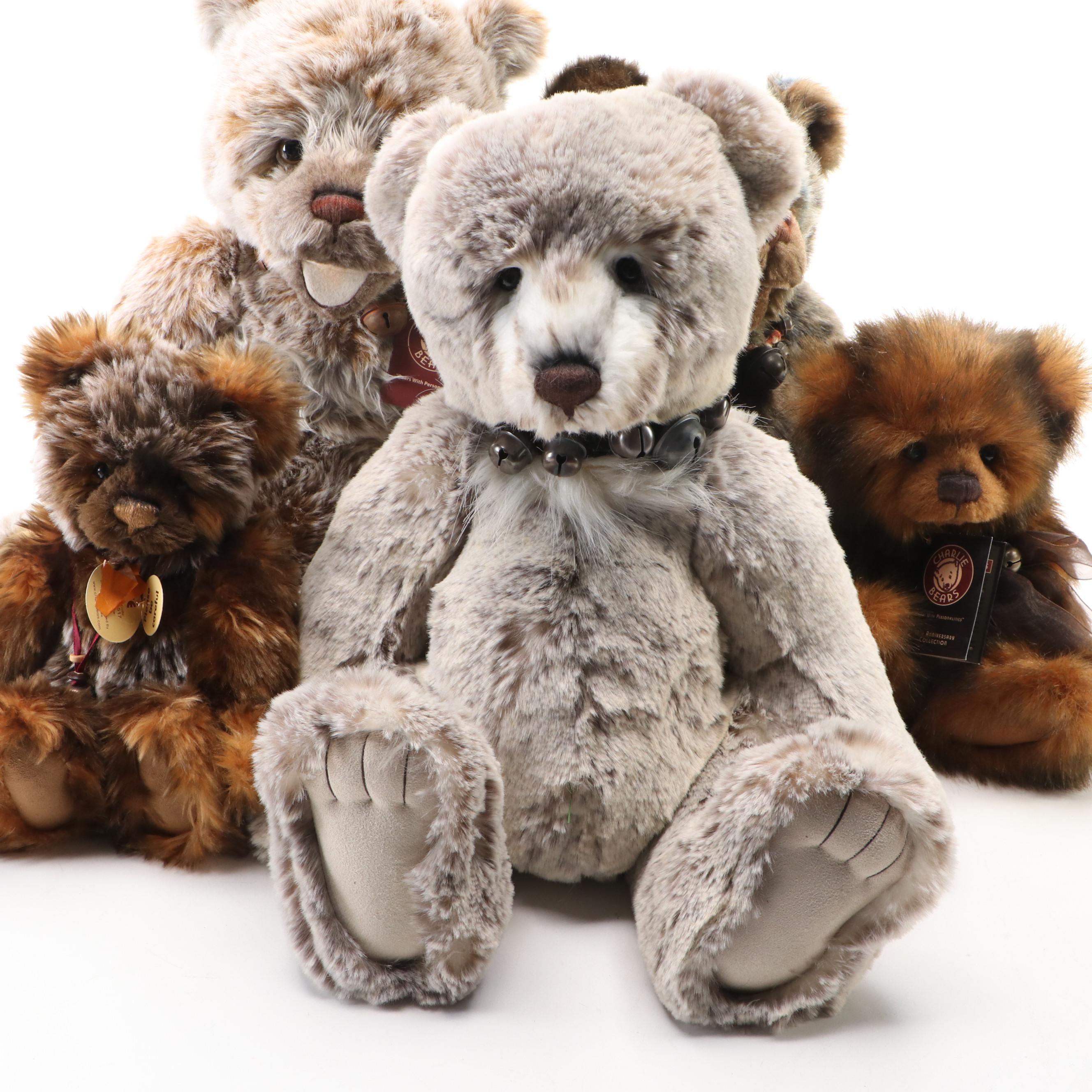 Charlie Bear "Blaine," "Anniversary William" and More Teddy Bears
