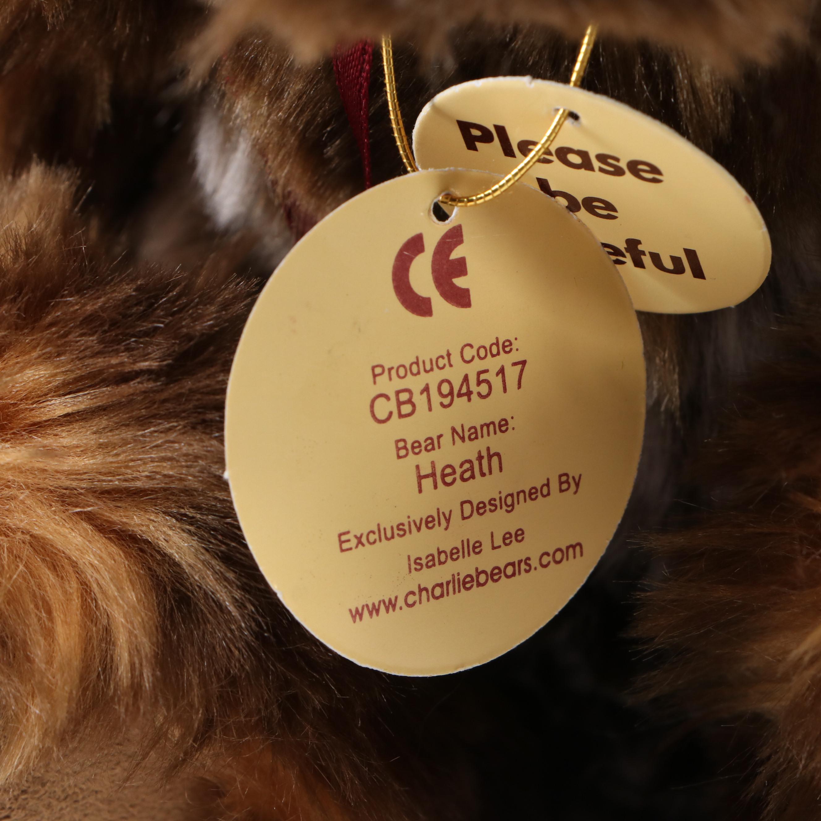 Charlie Bear "Blaine," "Anniversary William" and More Teddy Bears