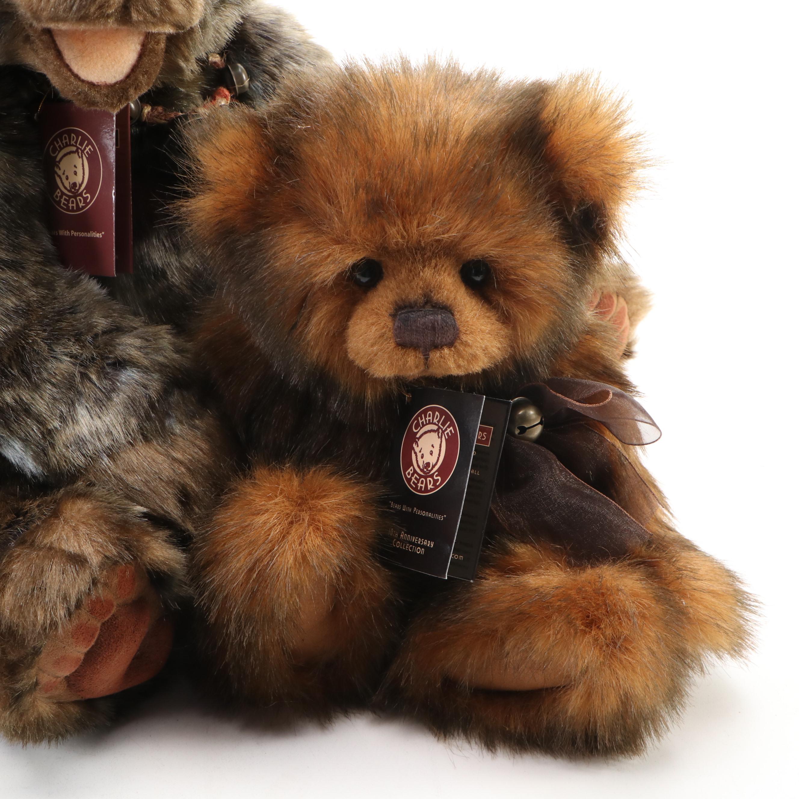 Charlie Bear "Blaine," "Anniversary William" and More Teddy Bears