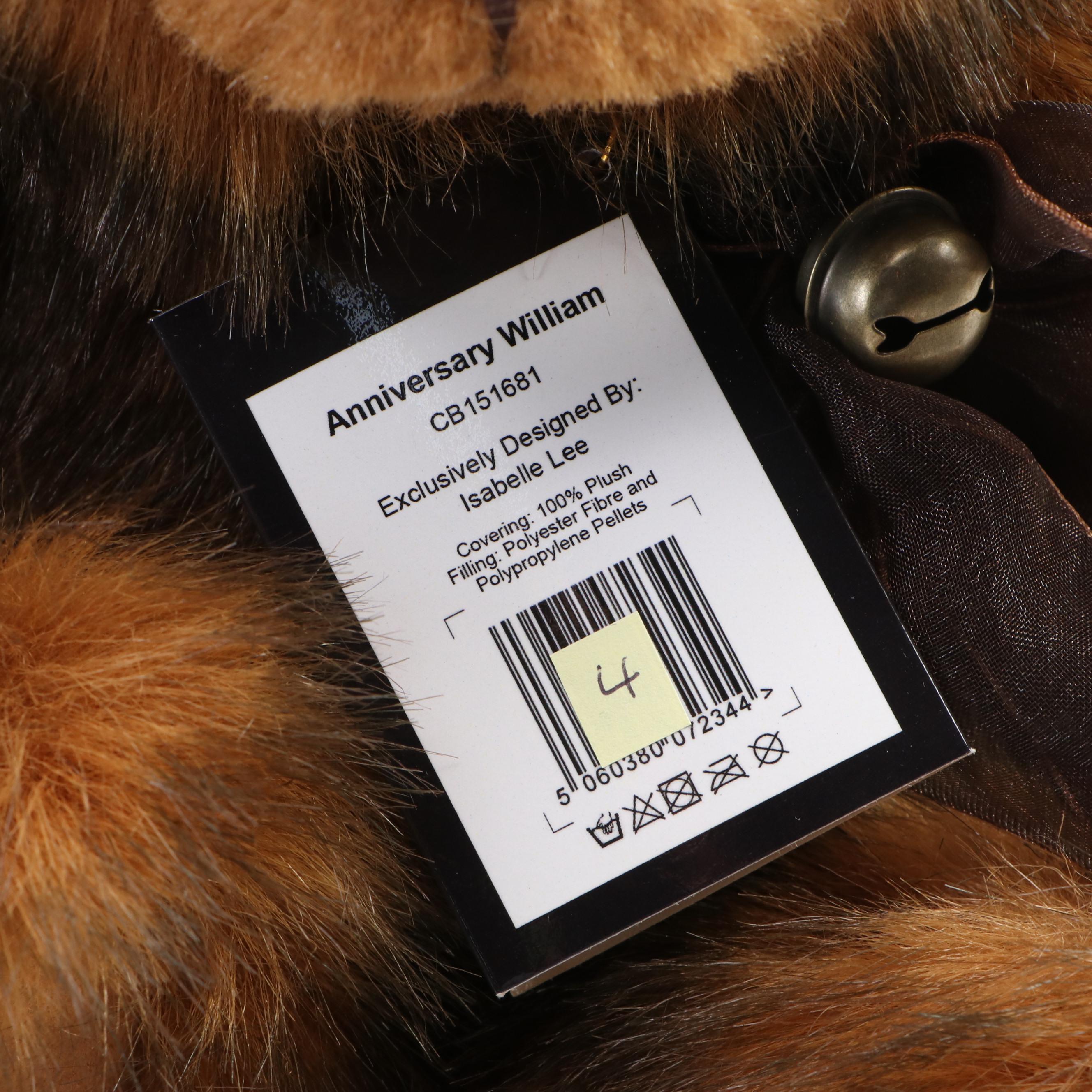 Charlie Bear "Blaine," "Anniversary William" and More Teddy Bears